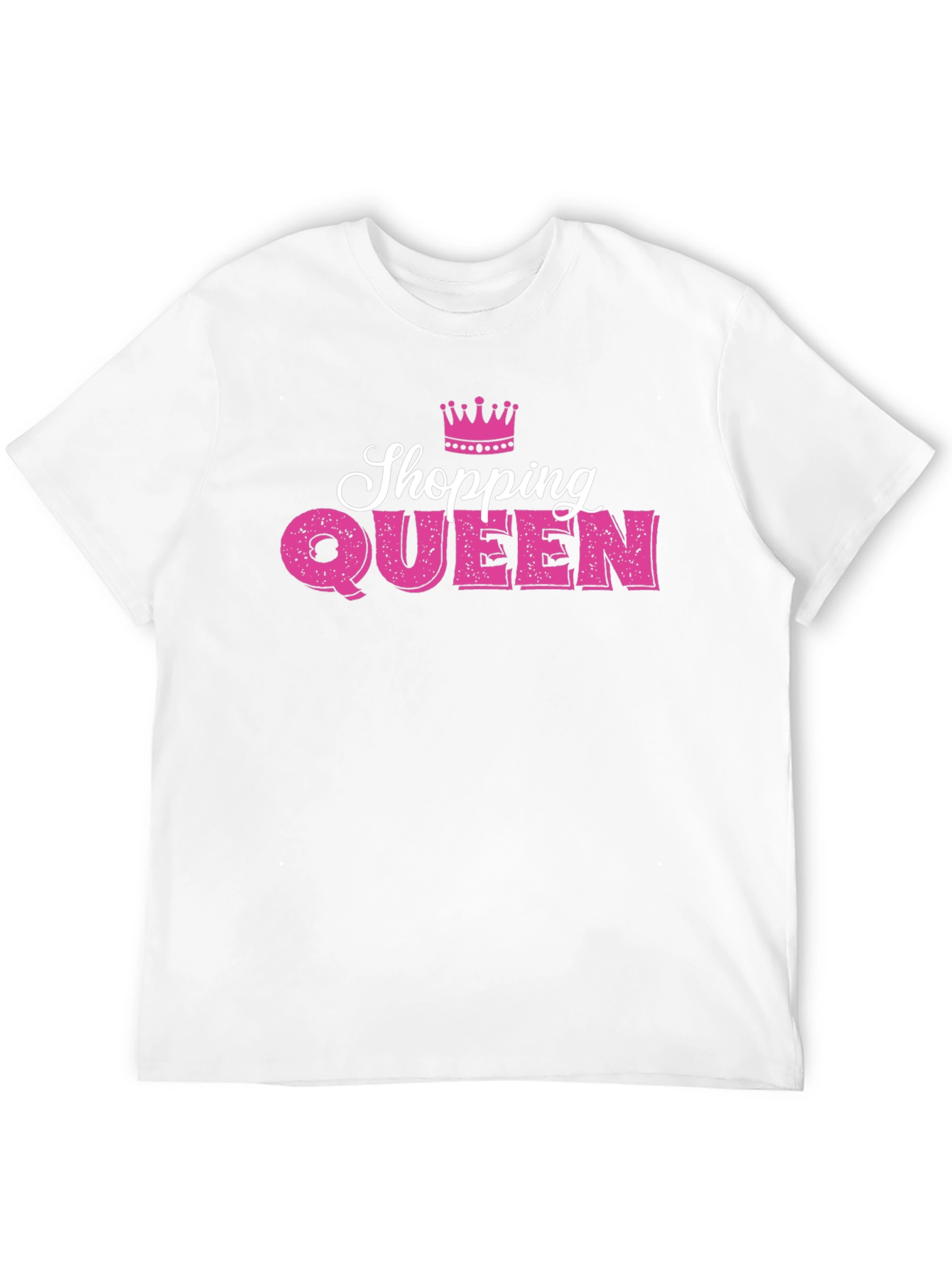 Black Shopping Queen T-Shirt - Stylish & Fun Design view 12