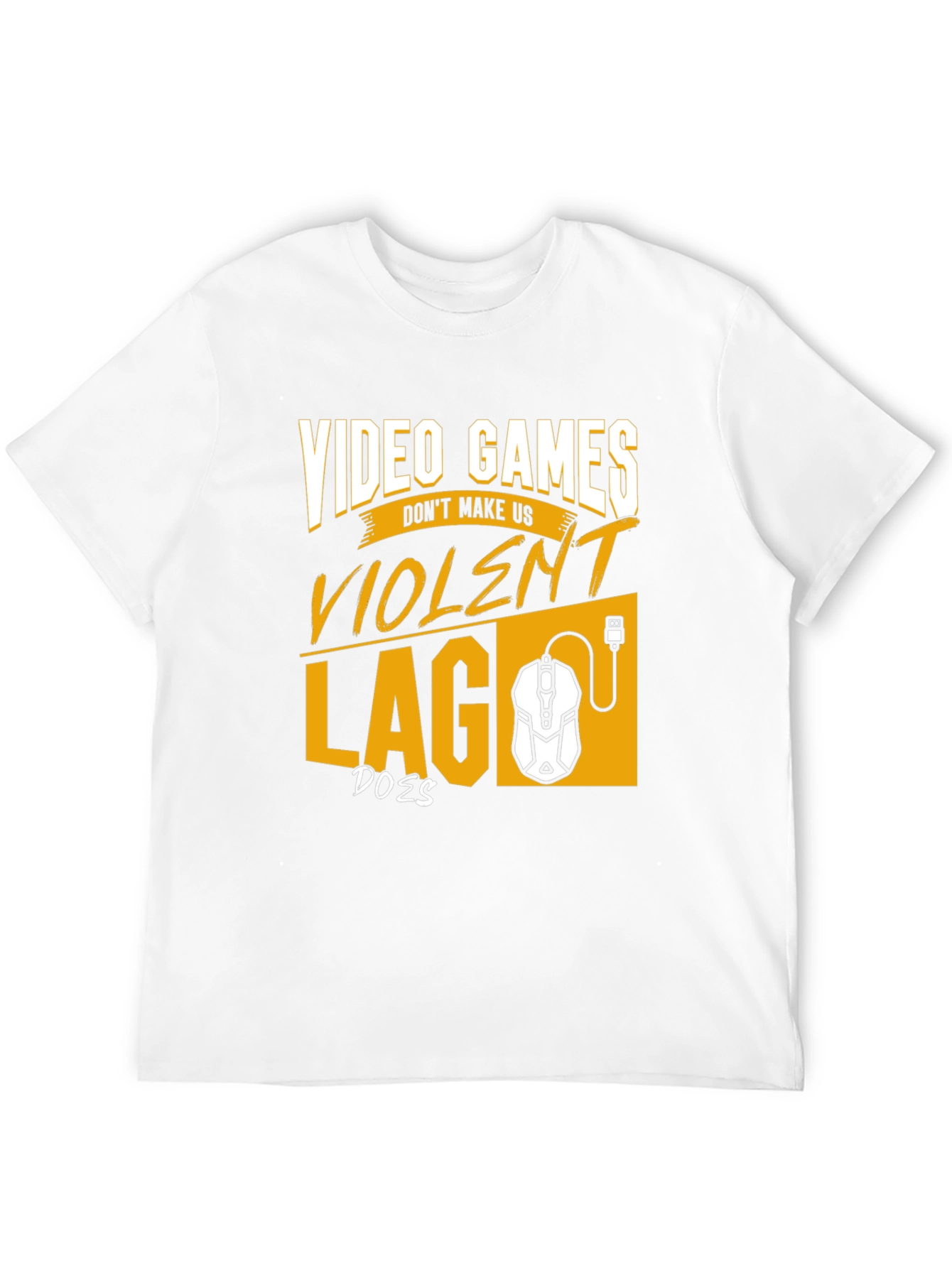 Black Gamer T-Shirt: Video Games Don't Make Us Violent view 12