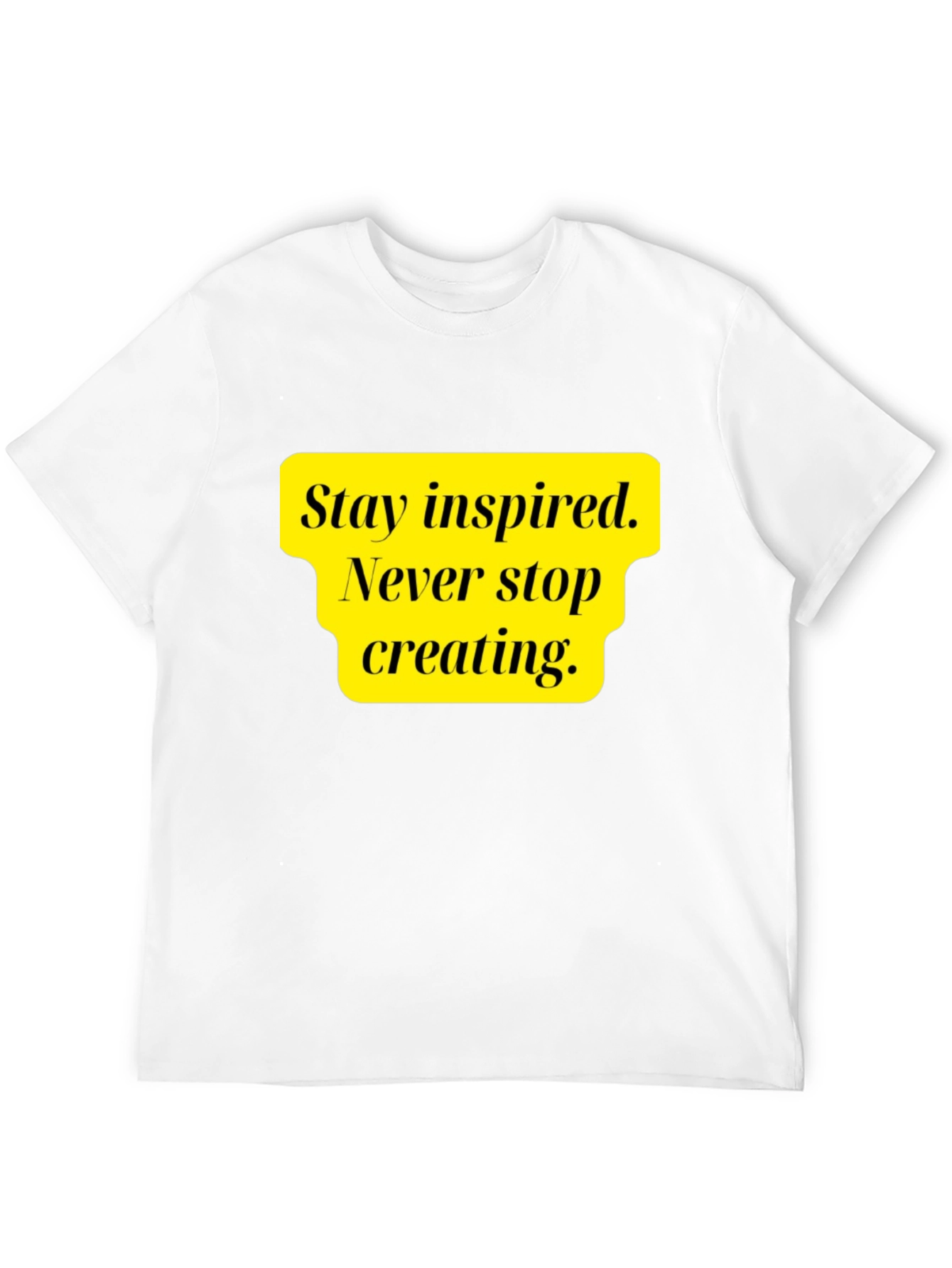 Black Inspire Creativity Black Graphic Tee view 12