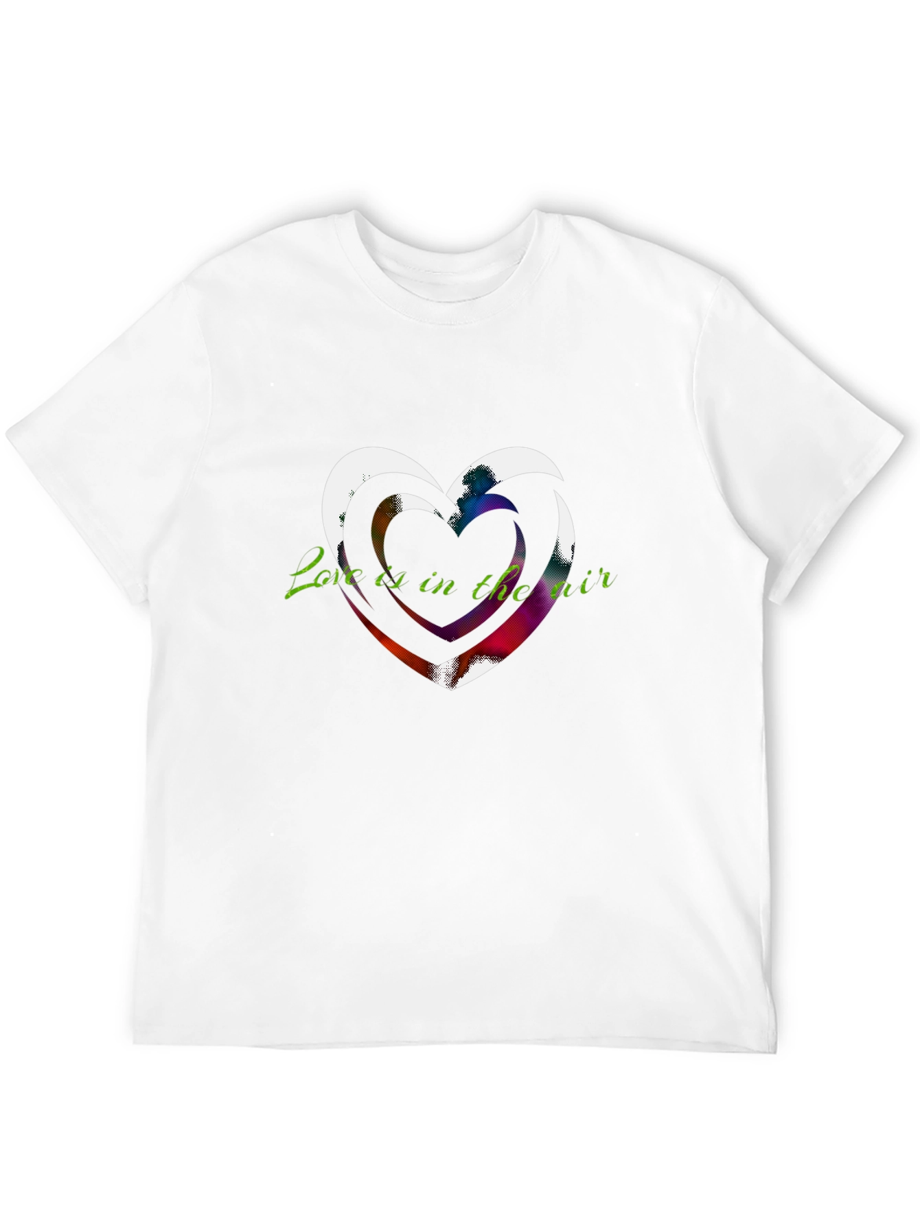 Black Love is in the Air Graphic T-Shirt view 12