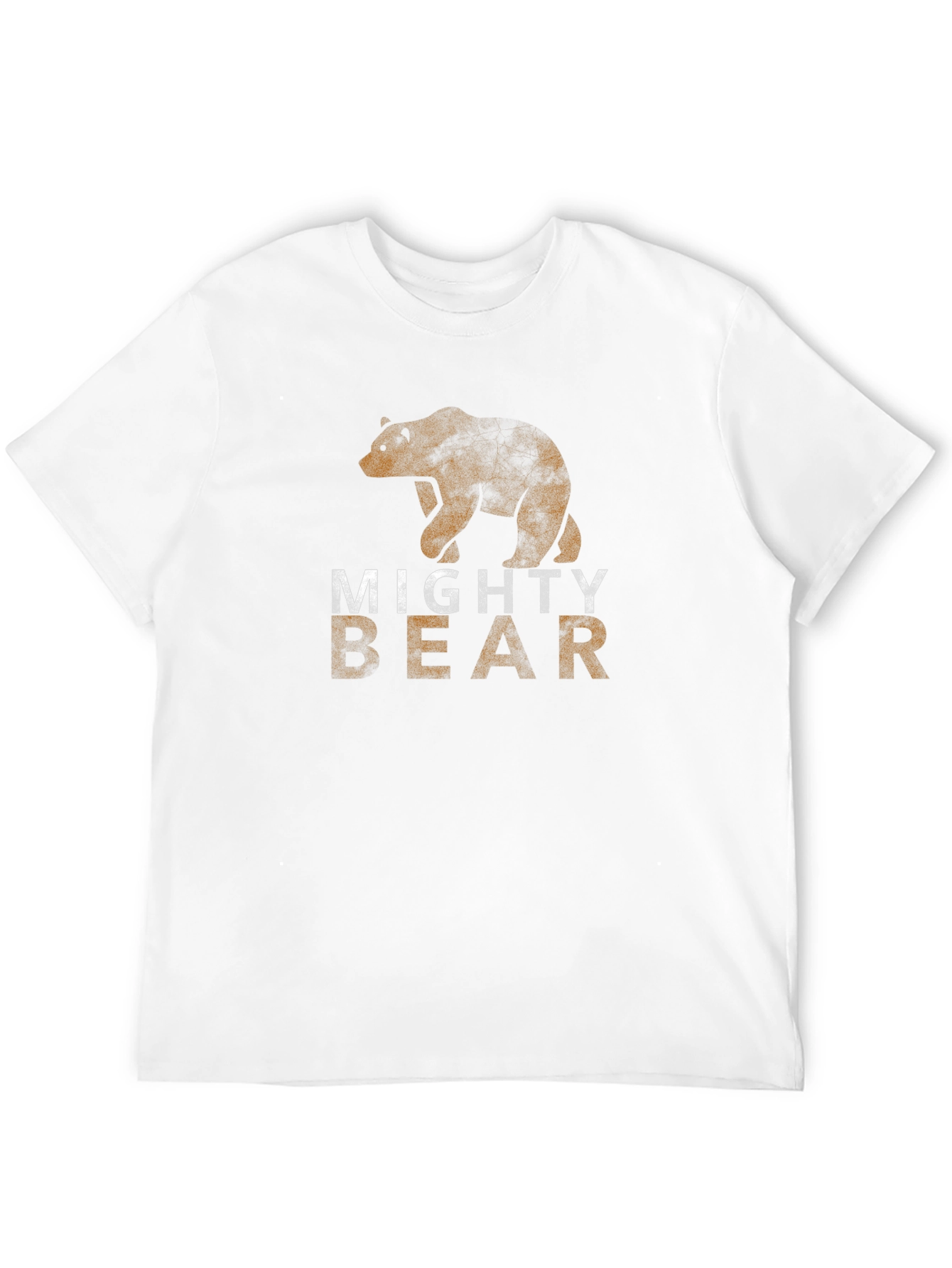 Black Mighty Bear Graphic Tee - Vintage Style view 12