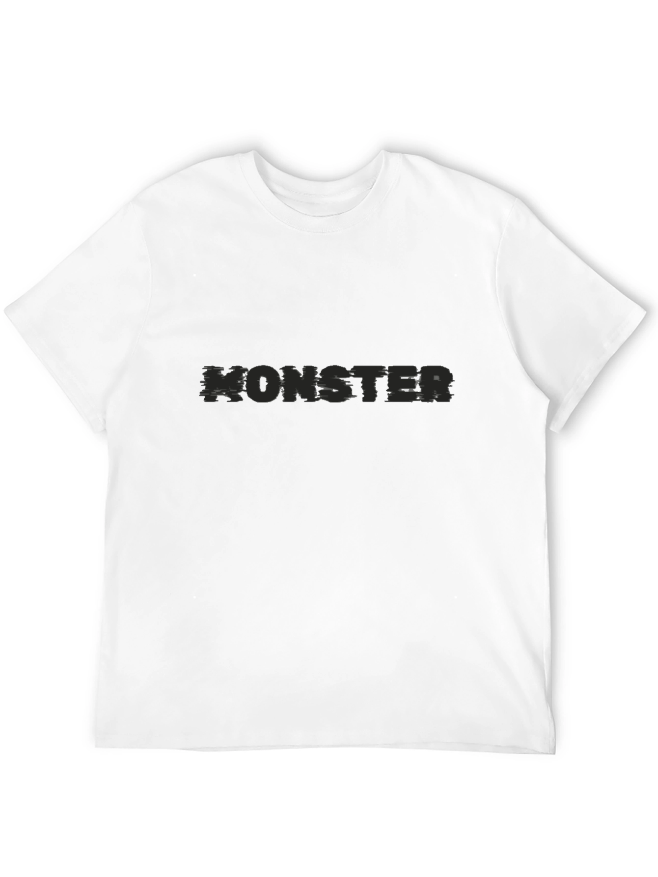 Black Monster Graphic Black T-Shirt view 12