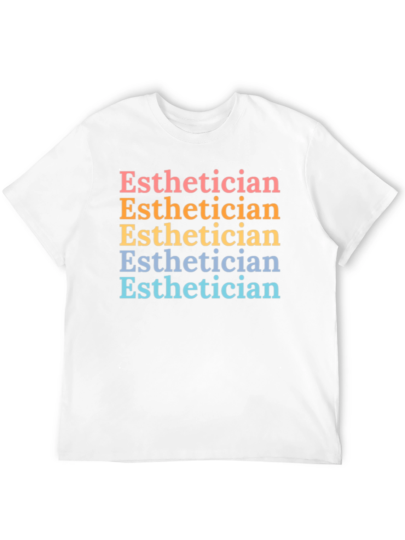Black Esthetician Retro T-Shirt - Stylish & Comfortable view 12