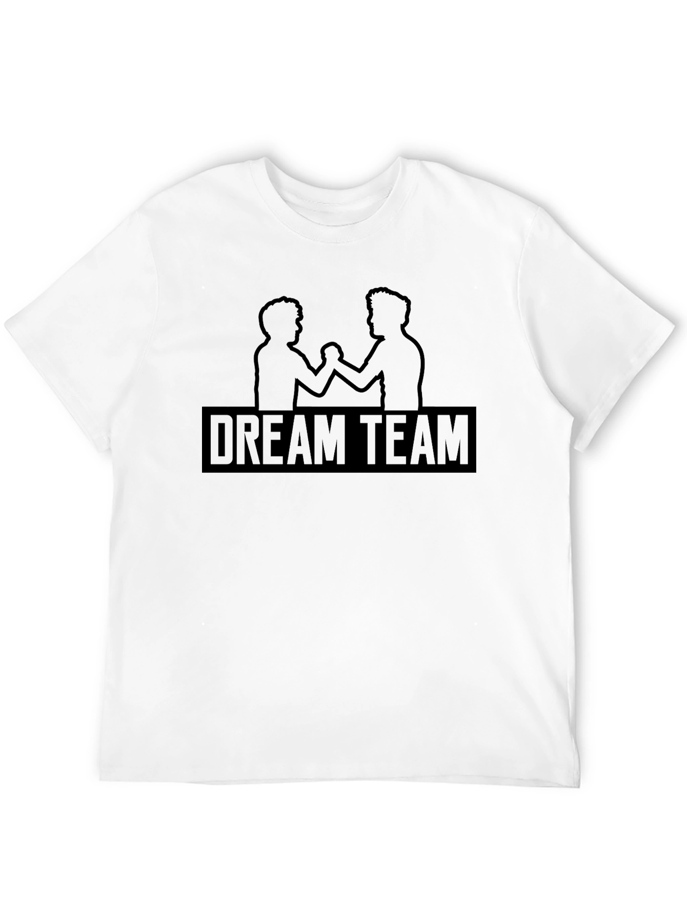 Black Dream Team Black Graphic T-Shirt view 12