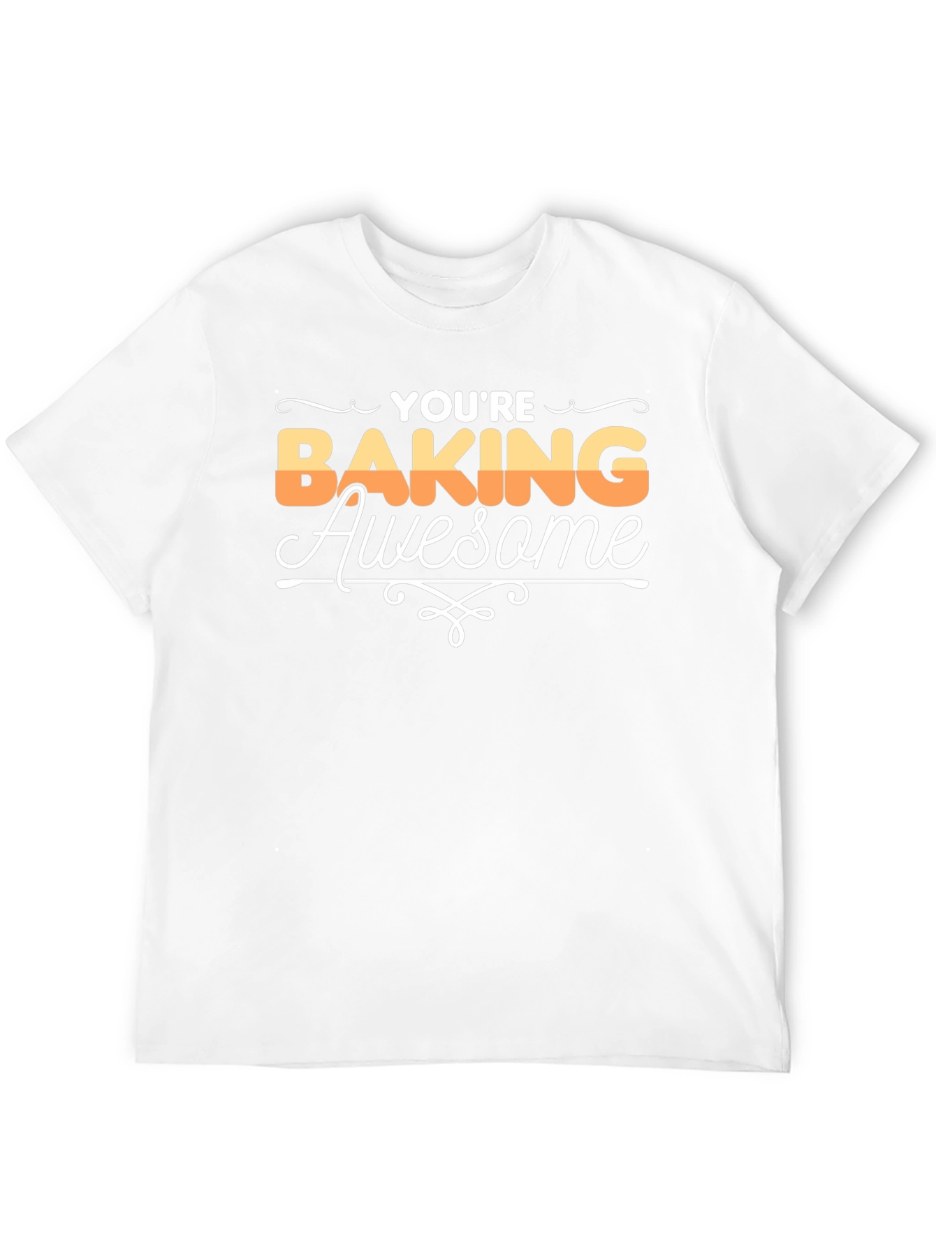 Black You're Baking Awesome Graphic T-Shirt view 12