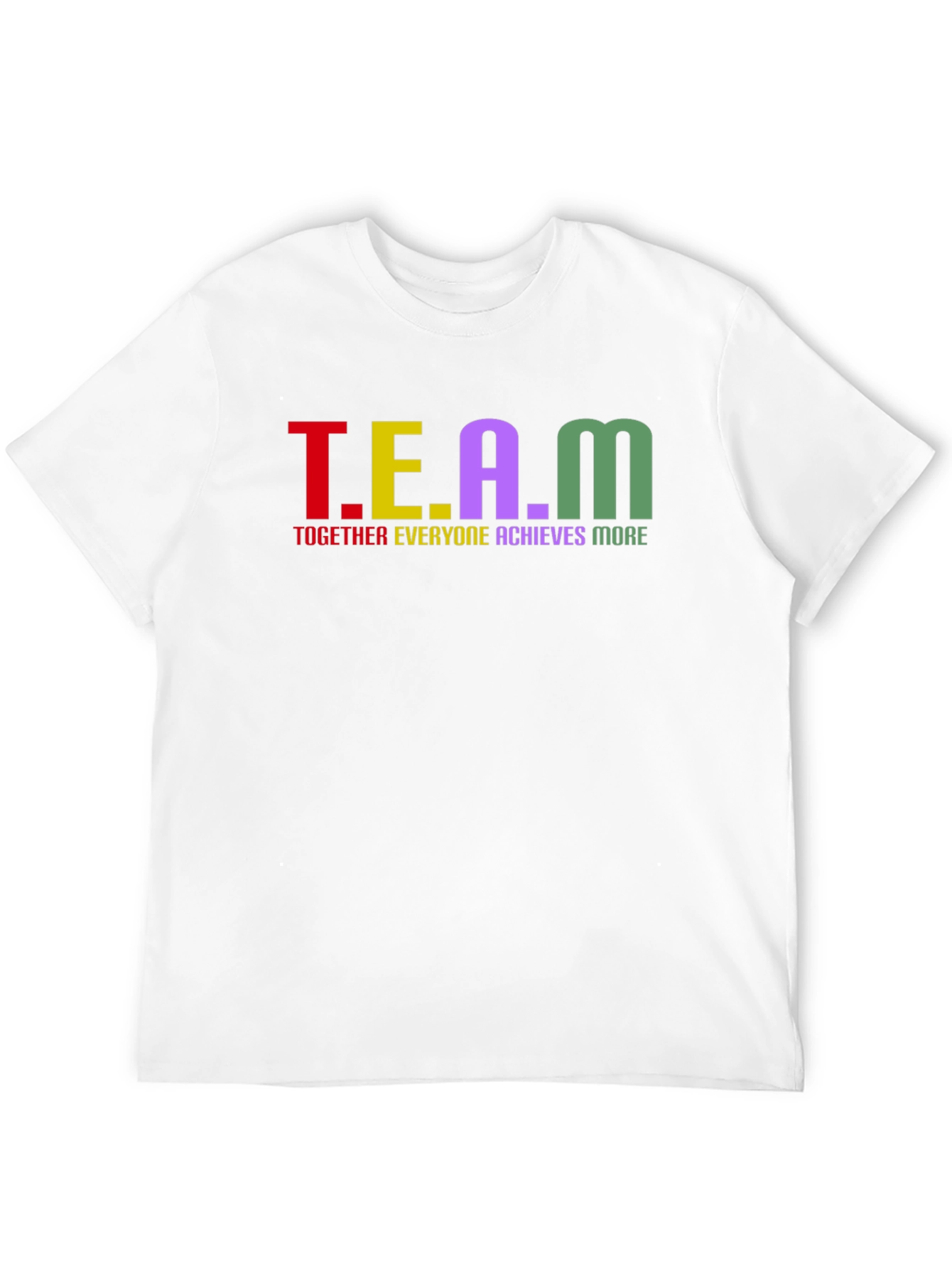 Black TEAM - Together Everyone Achieves More - T-Shirt view 12