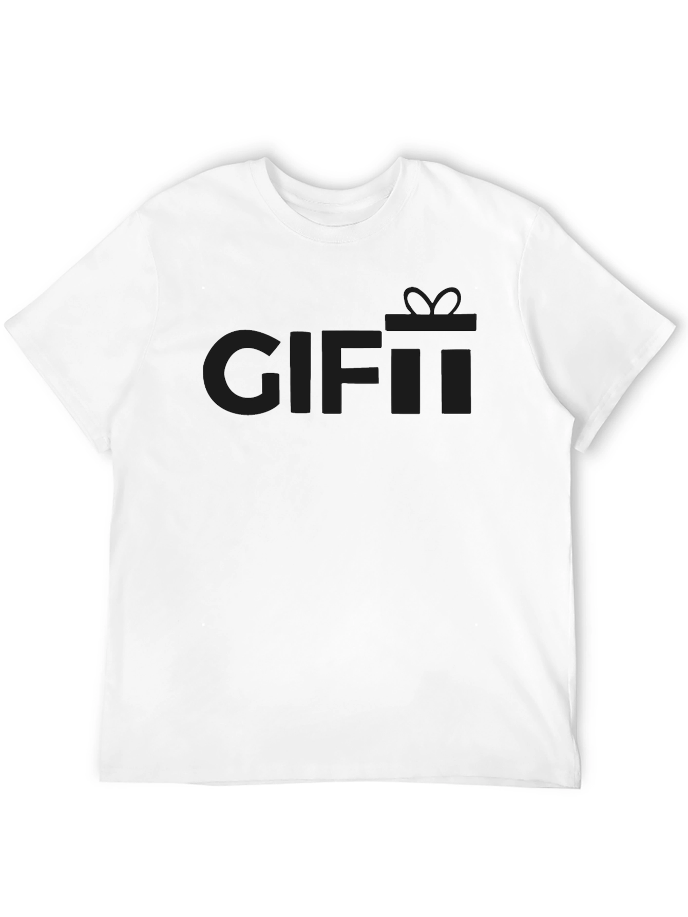 Black Stealth Gift Tee - Black on Black Design view 12