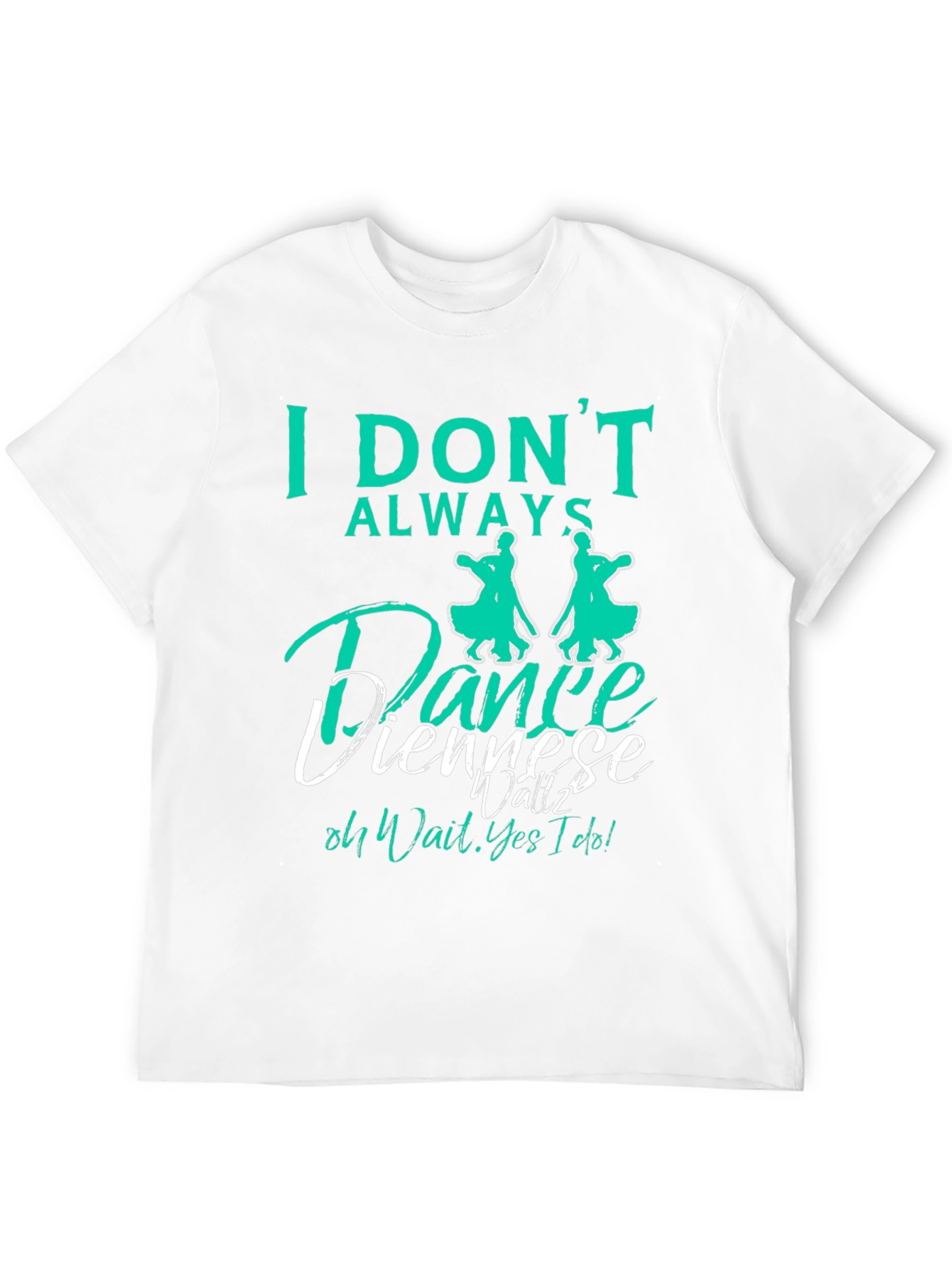 Black Dance Viennese Waltz T-Shirt view 12