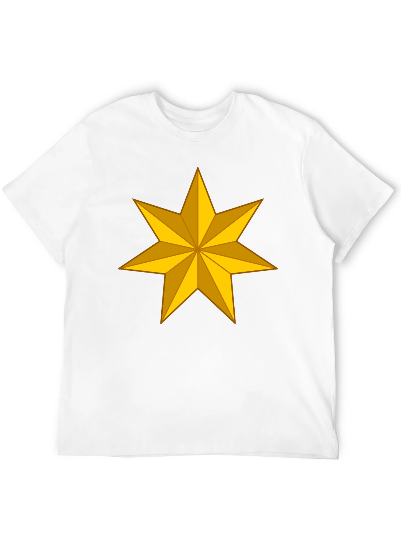 Golden Star Graphic Tee - Stylish Casual Wear - 12