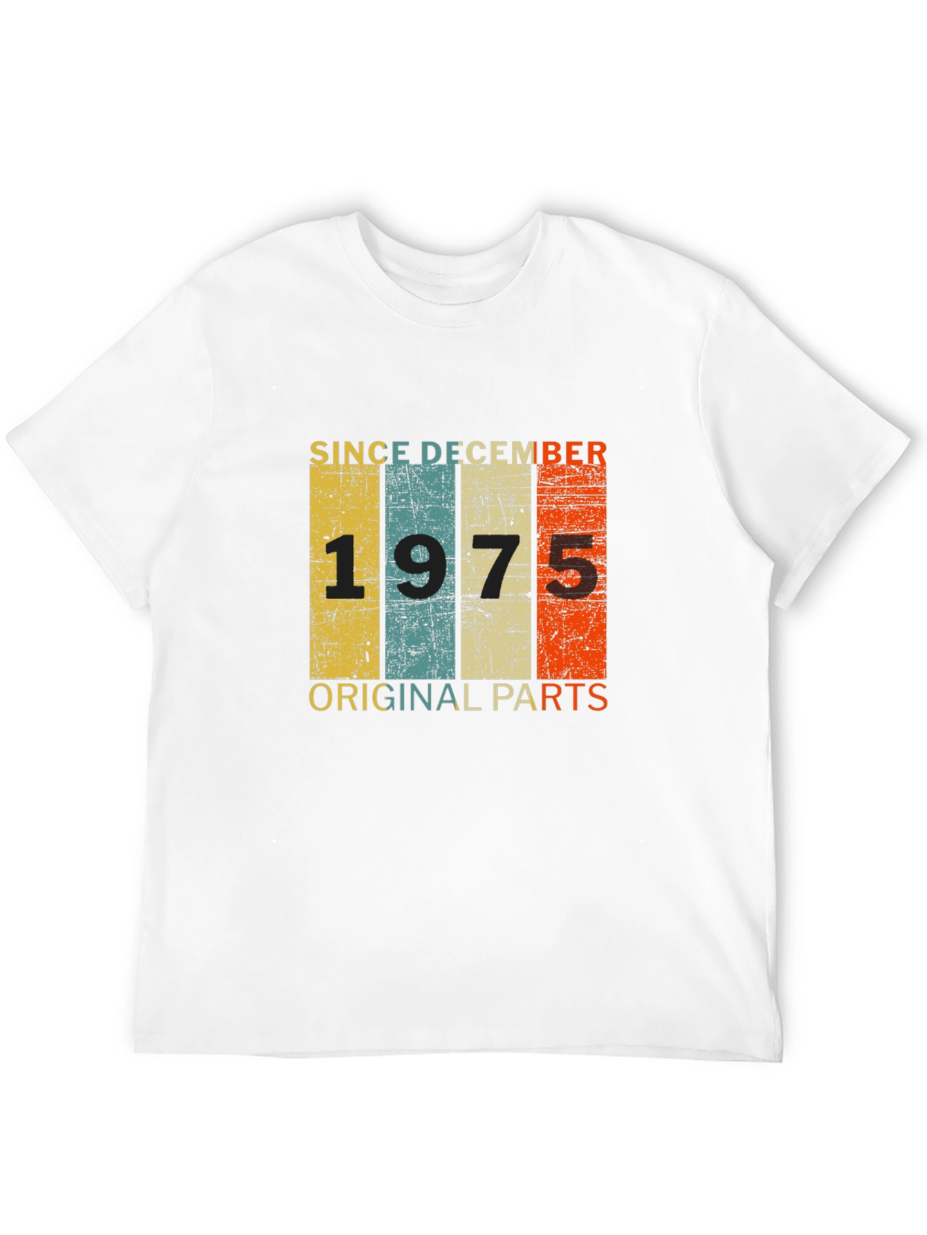 Black Since December 1975 Original Parts T-Shirt view 12