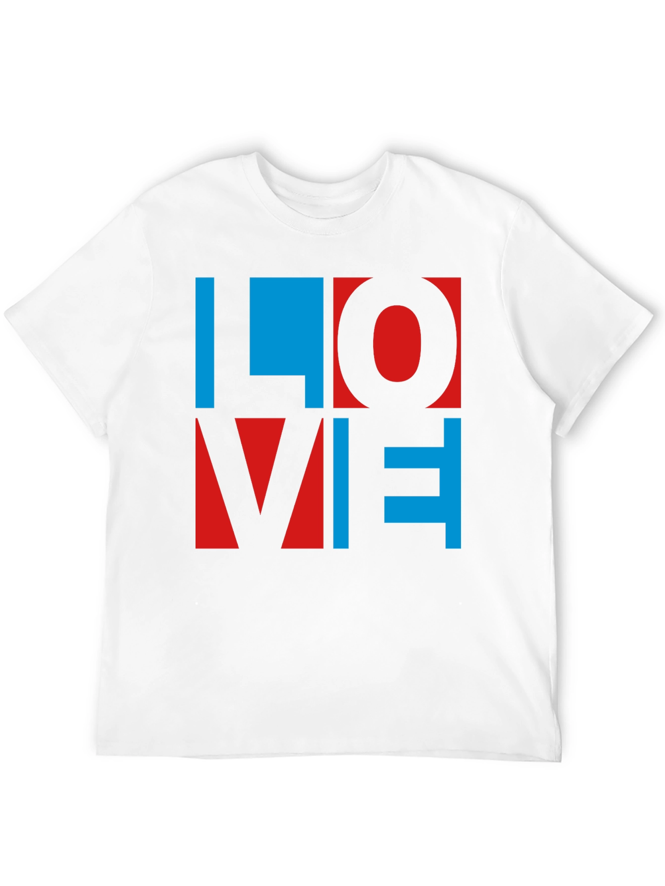Black LOVE Graphic Tee - Bold & Colorful view 12