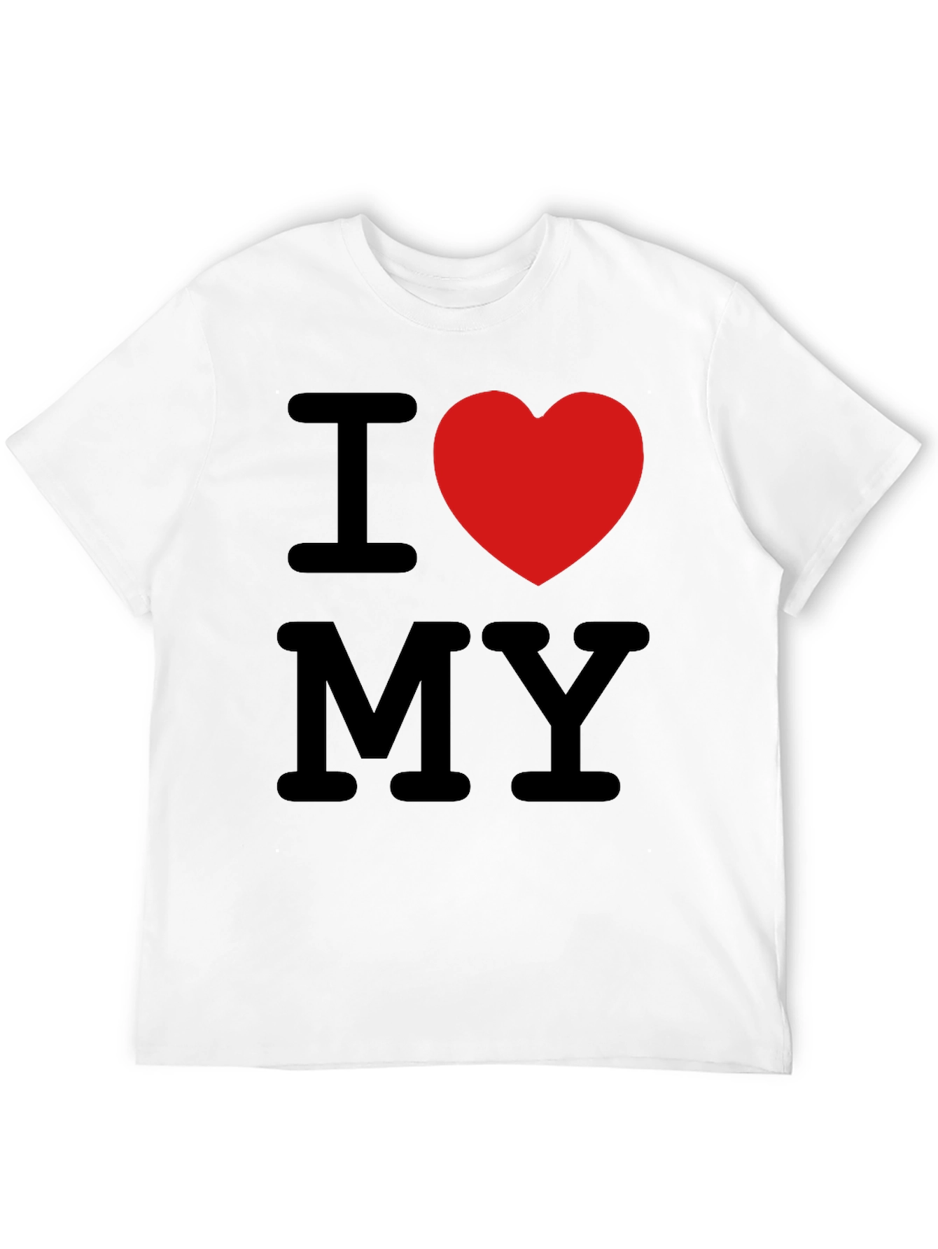 Black I Heart My T-Shirt - Stylish Black Tee view 12