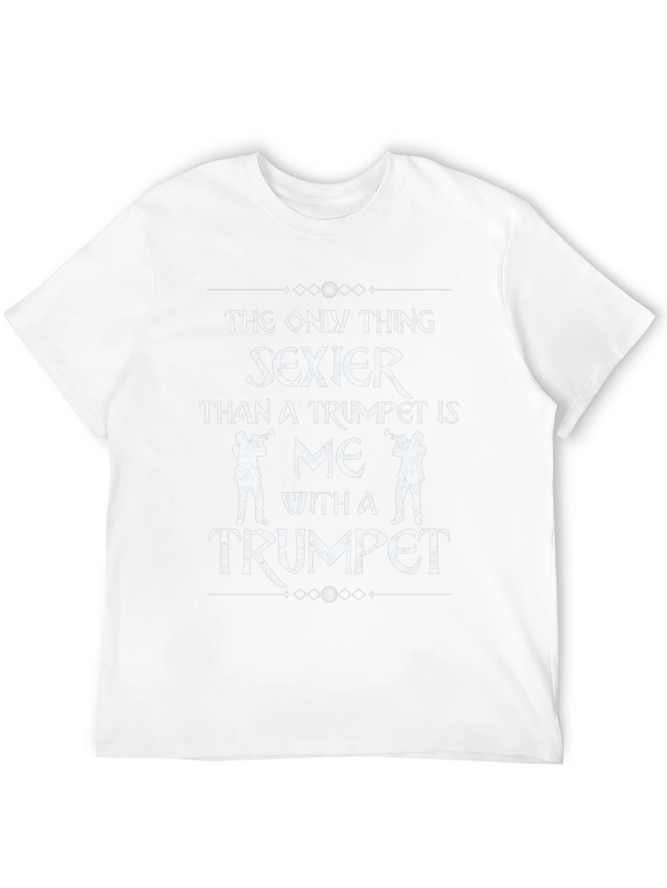 Black Sexier Trumpet Player T-Shirt - Funny Band Tee view 12