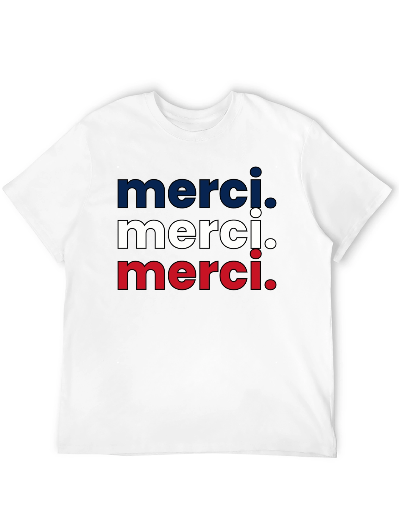 Black Merci Graphic Tee - Stylish French Thank You T-Shirt view 12