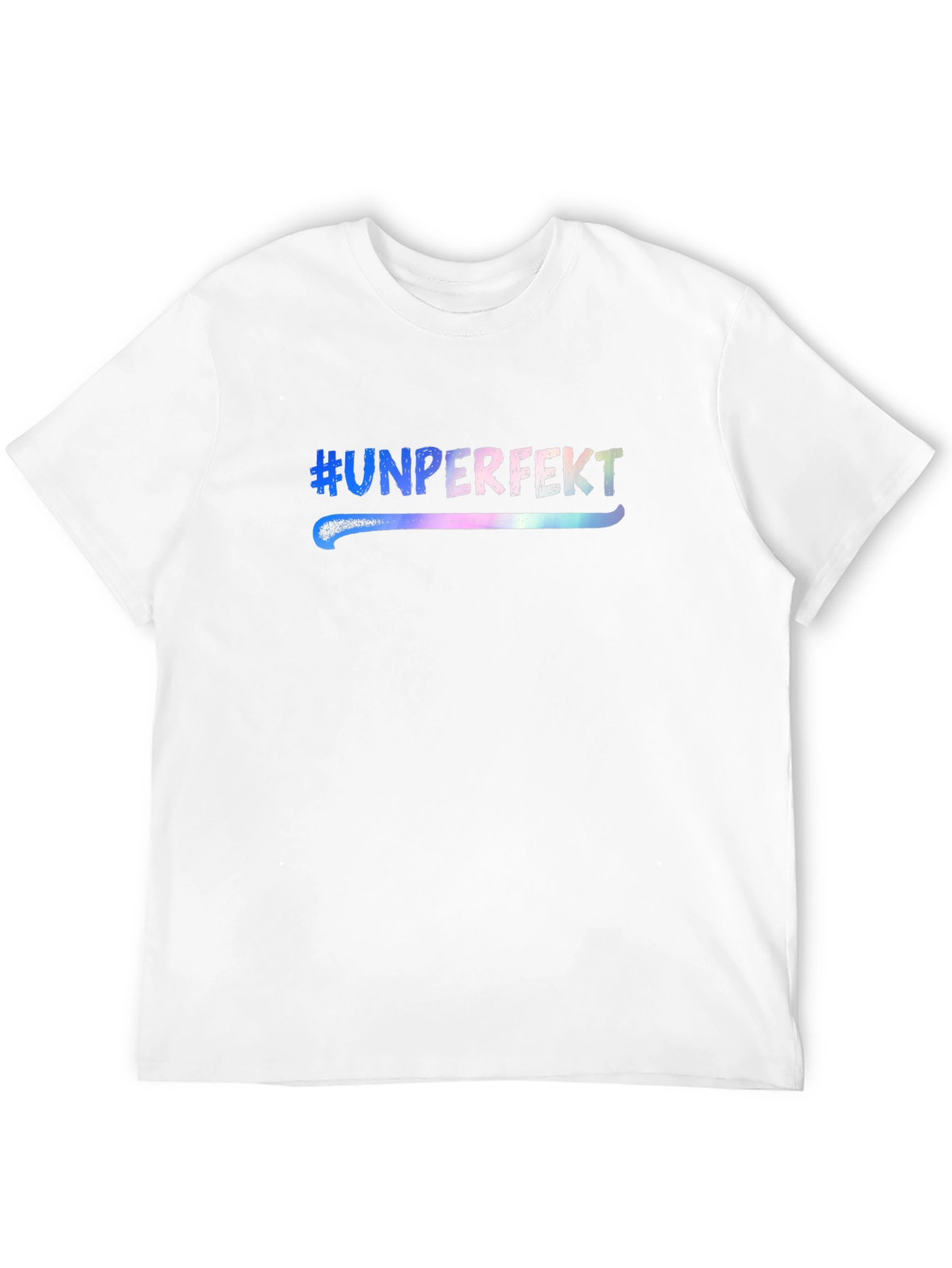 Black Unperfekt Graphic Tee - Embrace Imperfection view 12
