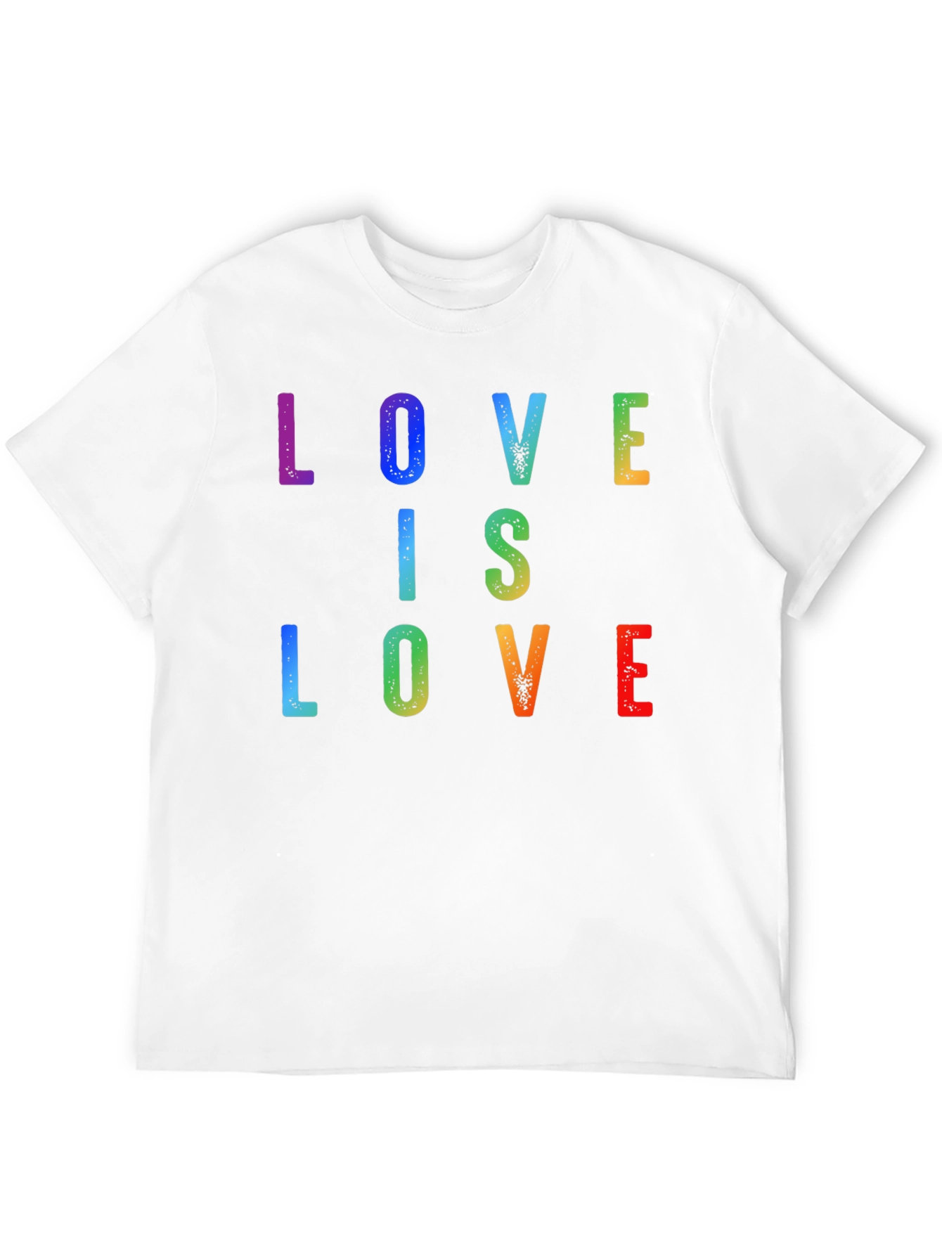 Black Love is Love Rainbow T-Shirt view 12