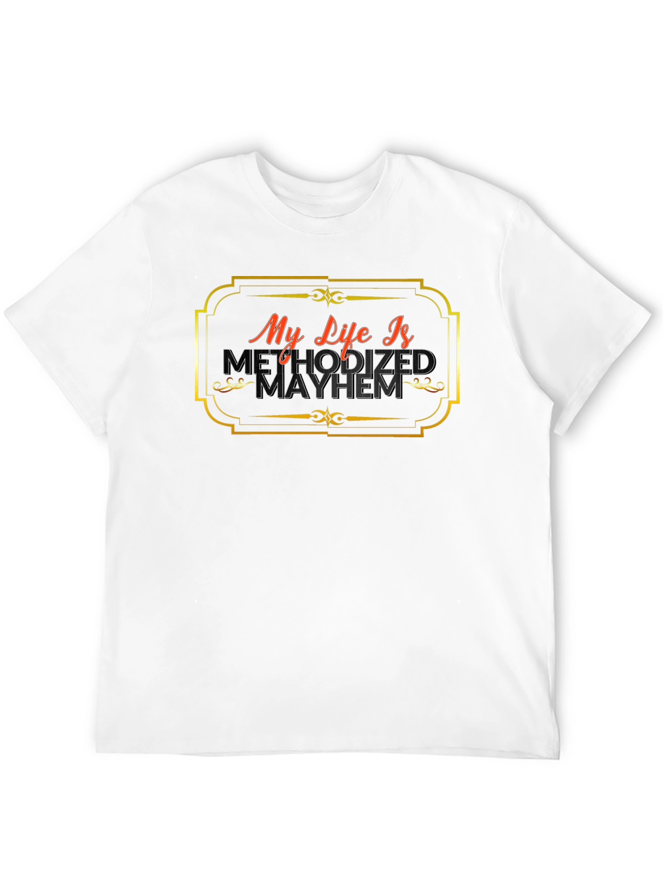 Black Methodized Mayhem Graphic T-Shirt view 12