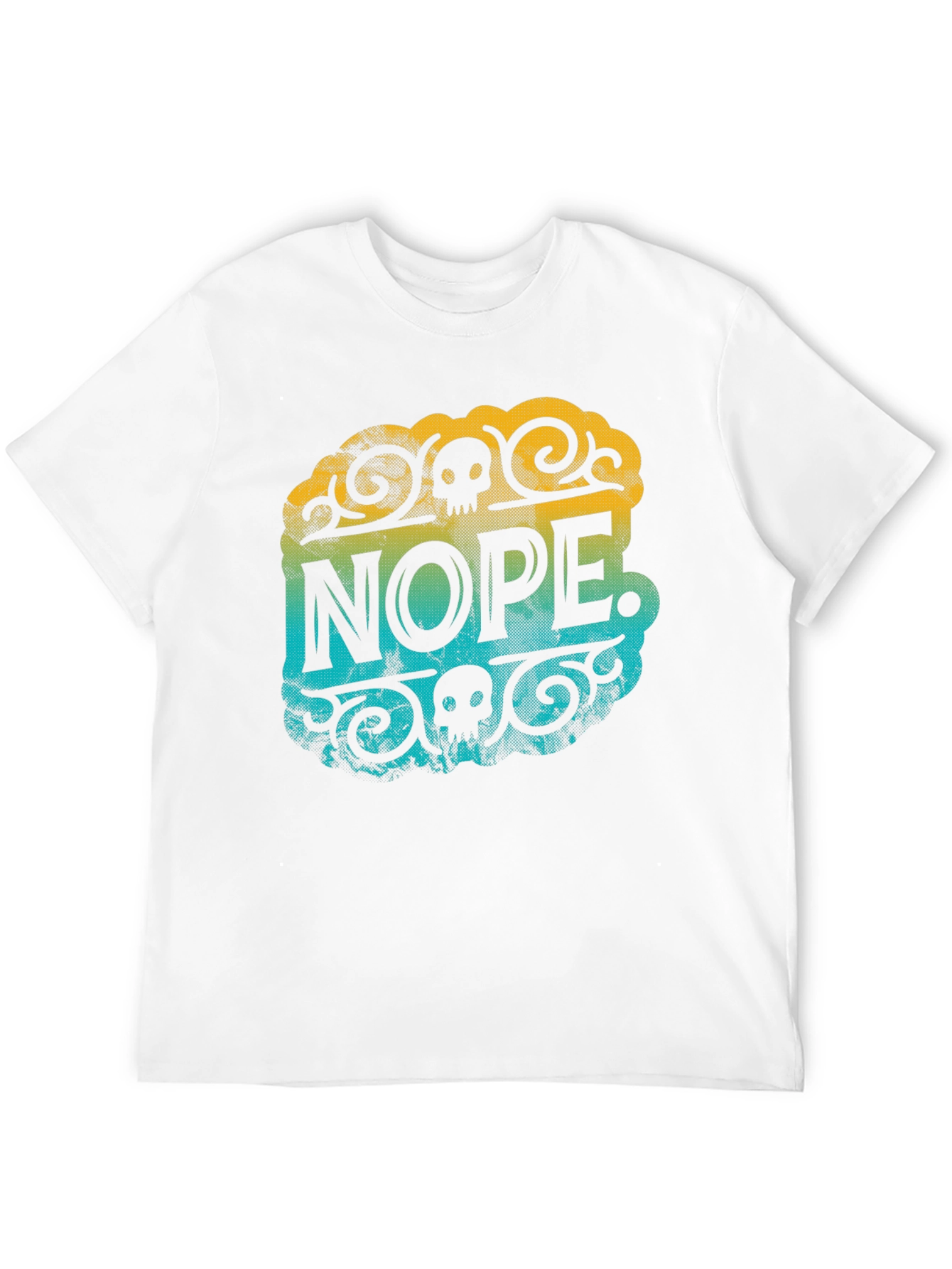 Black Nope Graphic T-Shirt view 12