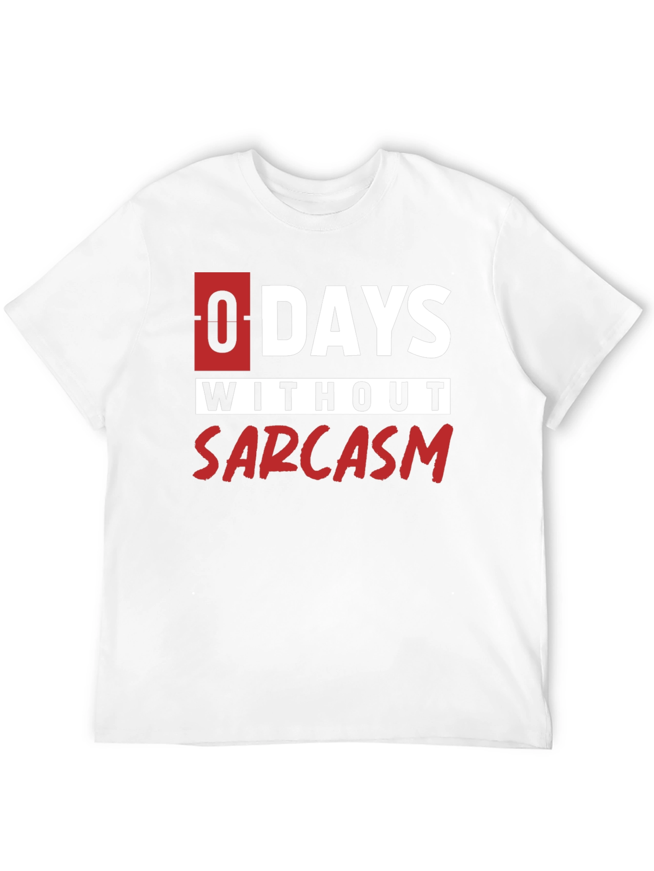 Black Sarcasm T-Shirt - Funny Daily Dose view 12