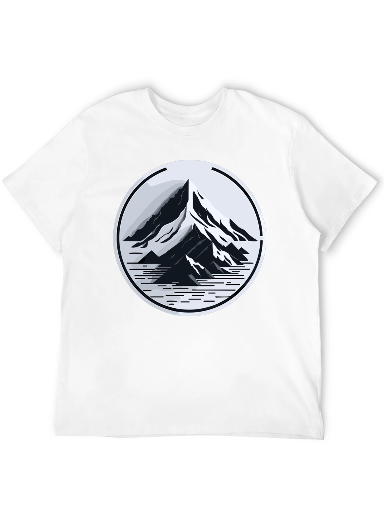 Black Mountain Peak Graphic Tee - Adventure Ready Style view 12