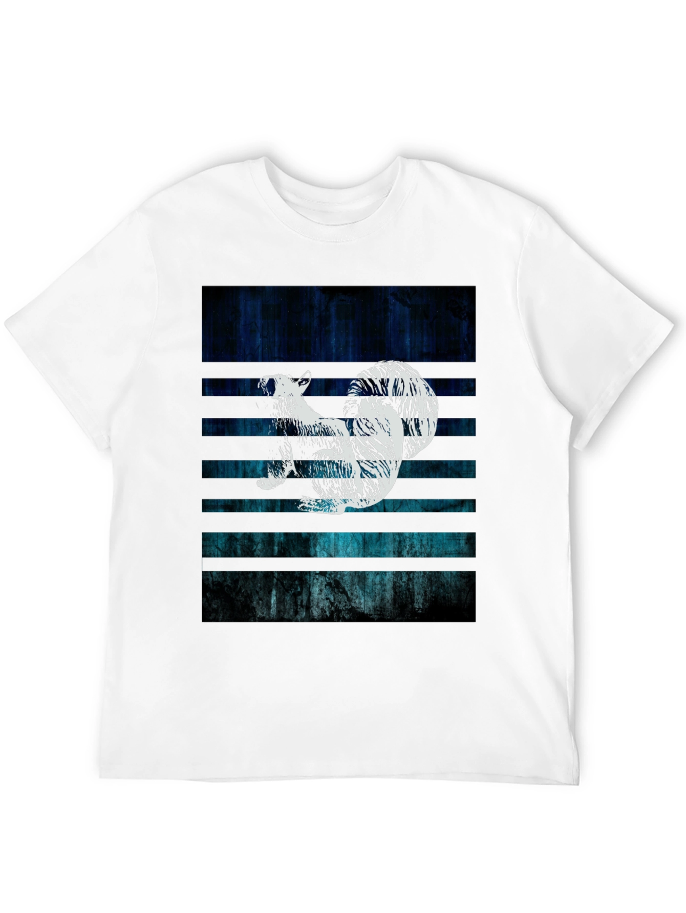 Black Squirrel Graphic Tee - Black Cotton Blend view 12