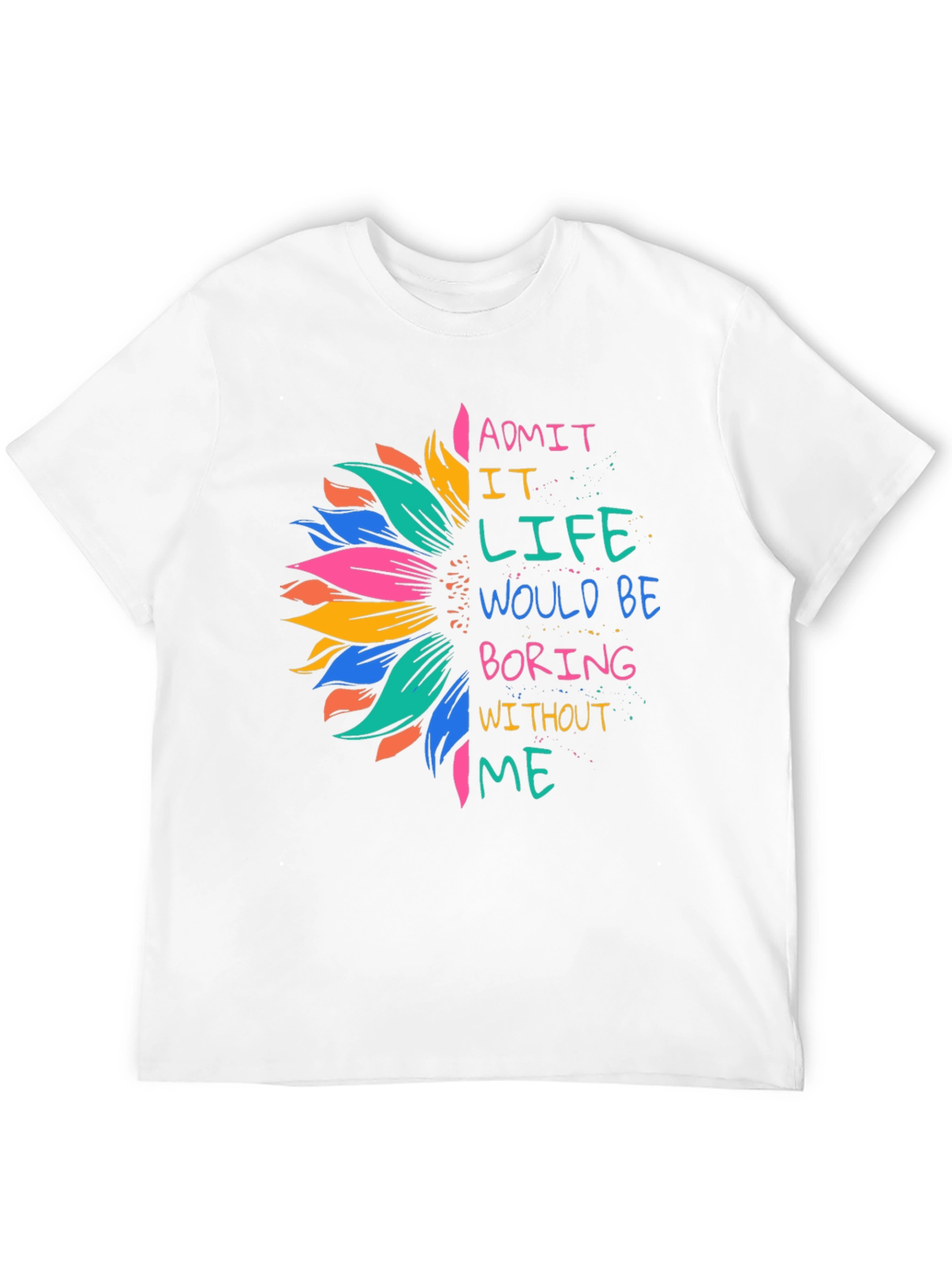 Black Sunflower Graphic Tee - Admit It Life Would Be Boring view 12