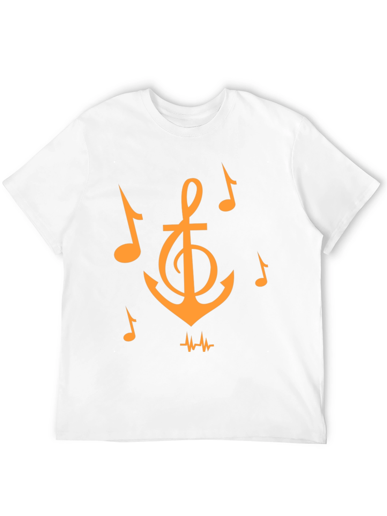 Black Musical Anchor Graphic Tee view 12