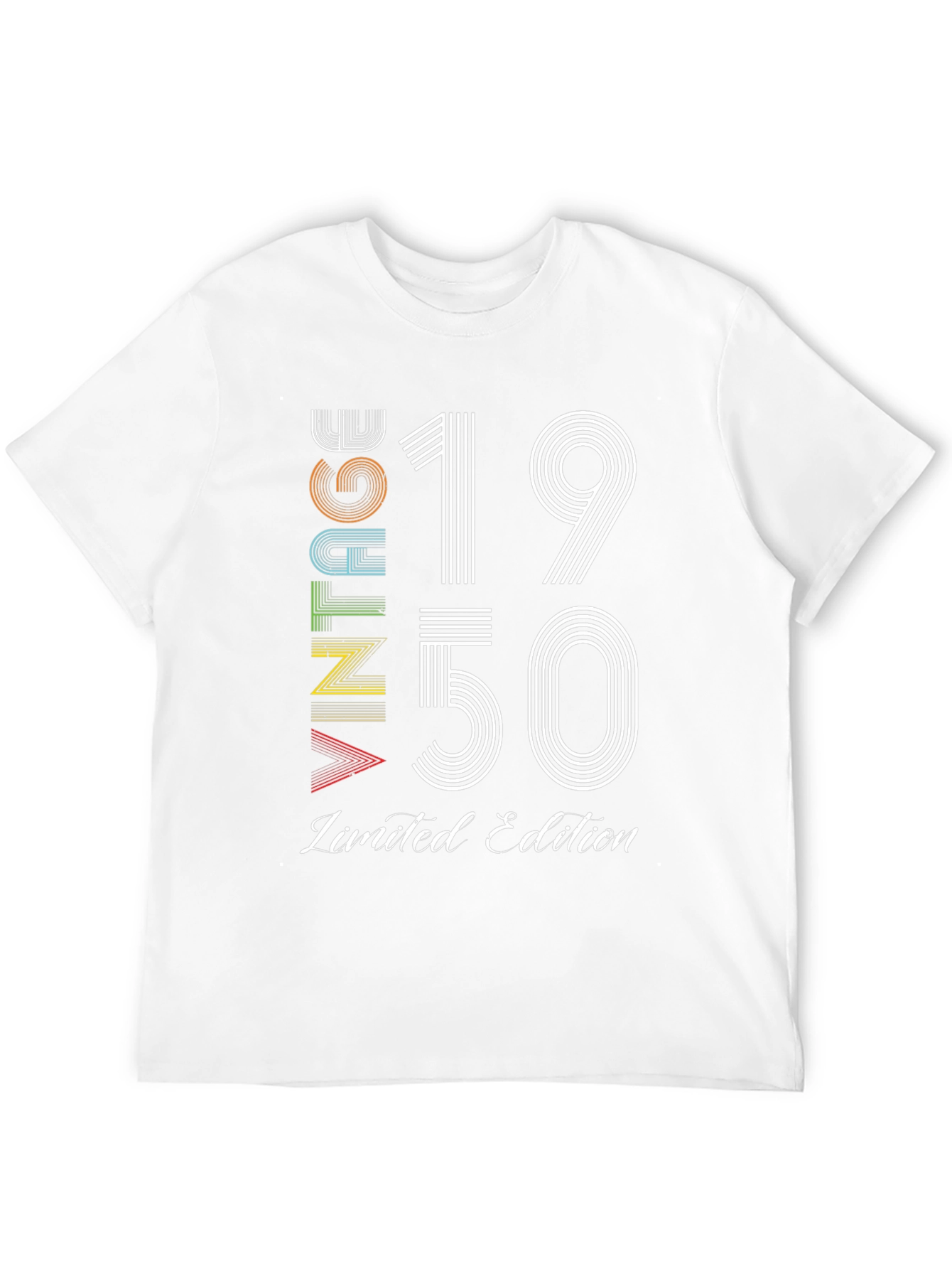 Black Vintage 1950 Limited Edition Graphic T-Shirt view 12