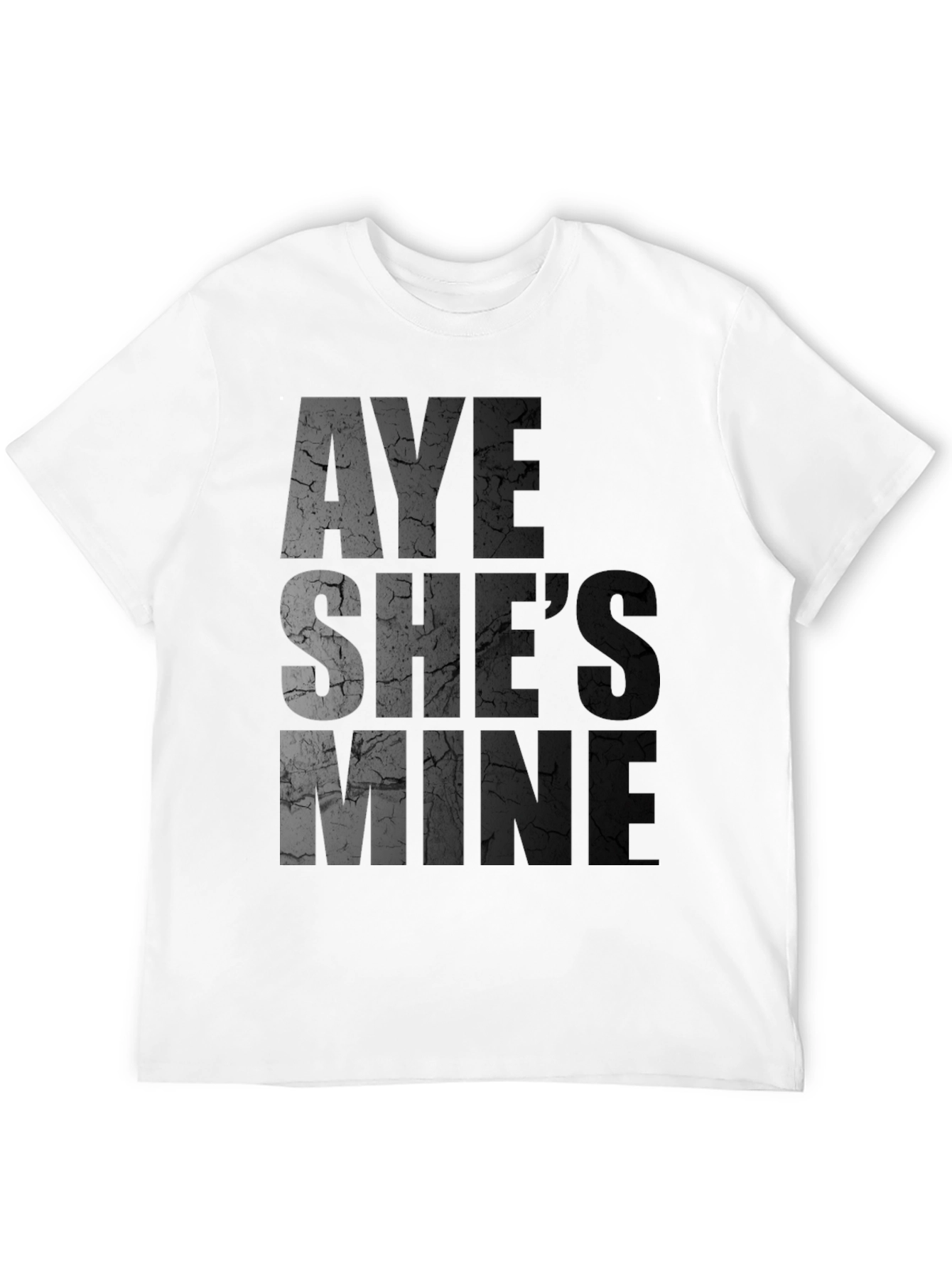 Black Aye She's Mine Graphic T-Shirt view 12
