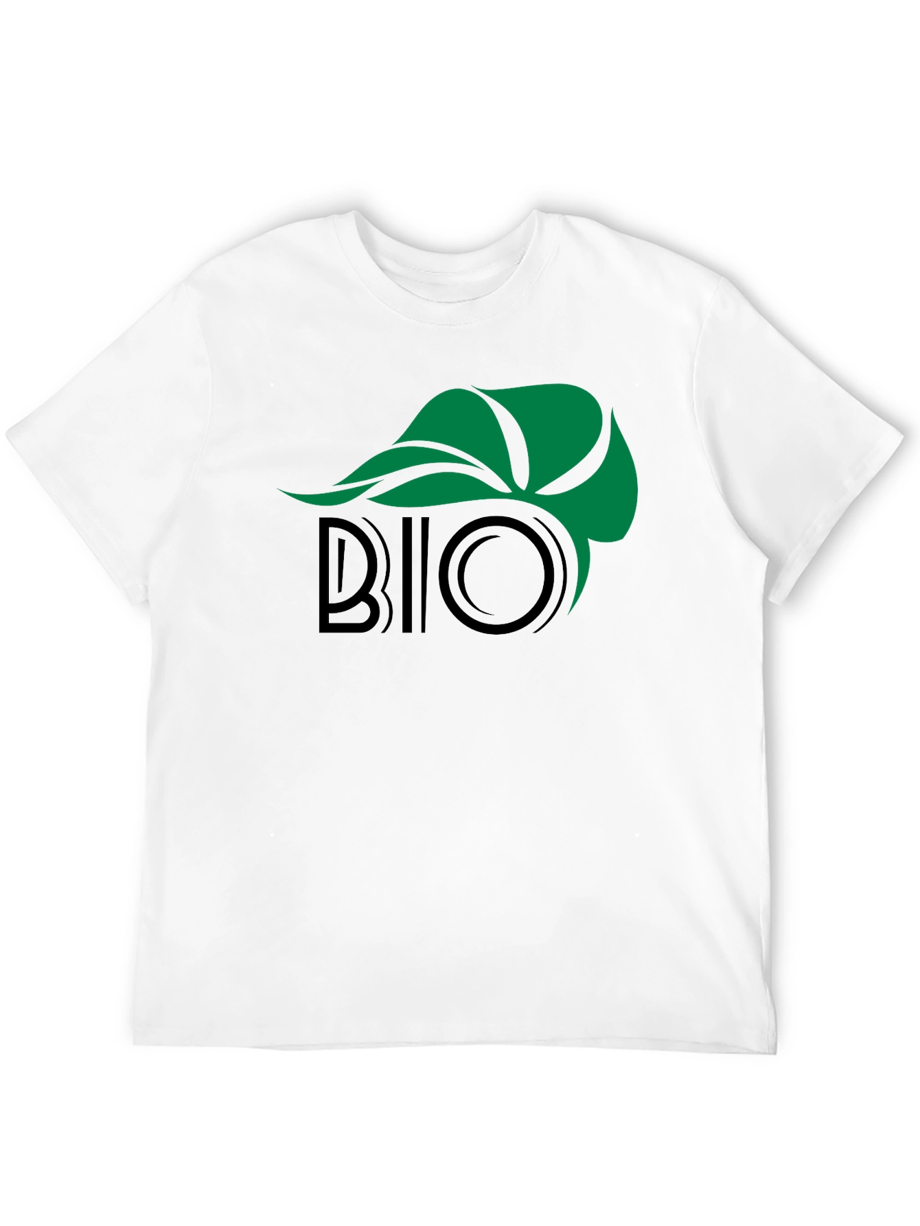 Black Eco-Friendly Bio Graphic Black T-Shirt view 12