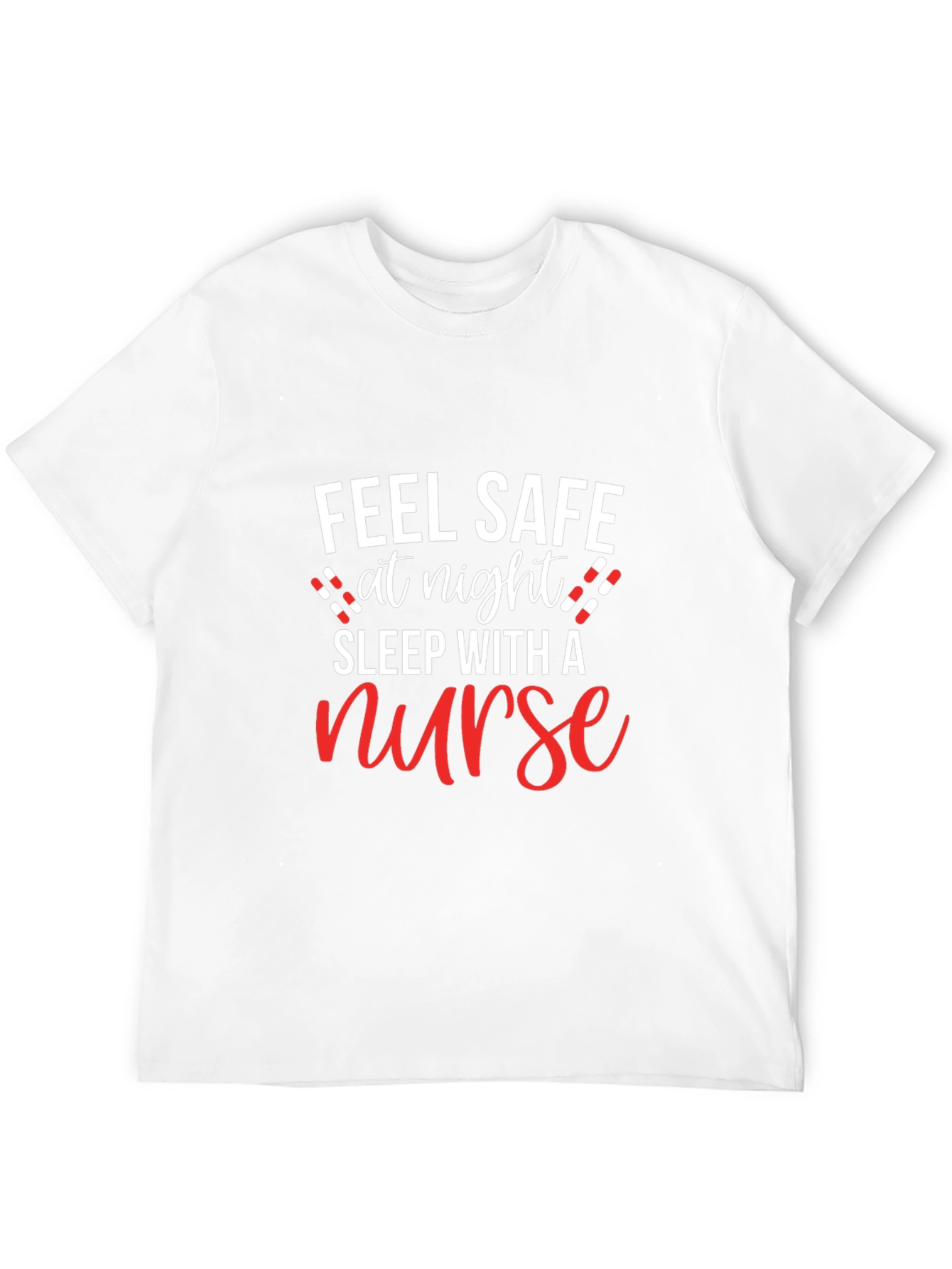 Black Feel Safe, Sleep With a Nurse Tee view 12