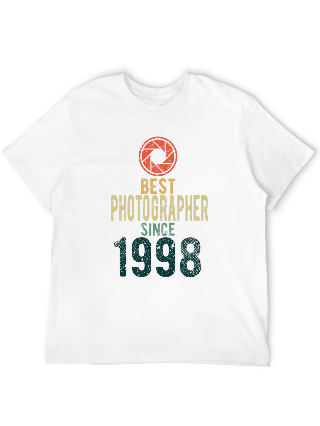 Black Best Photographer Since 1998 T-Shirt view 12