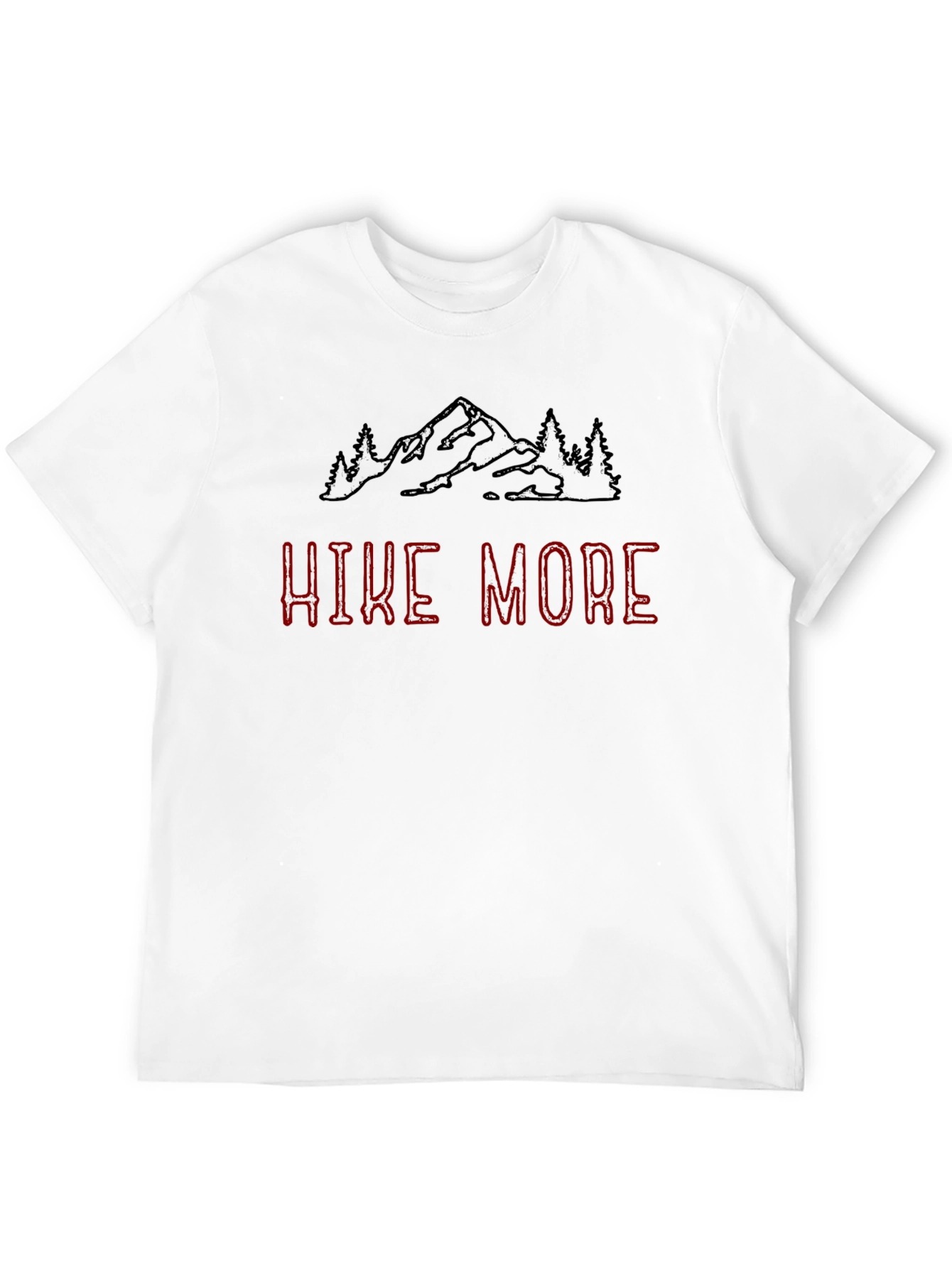 Hike More Graphic Tee - Black Adventure Shirt - 12
