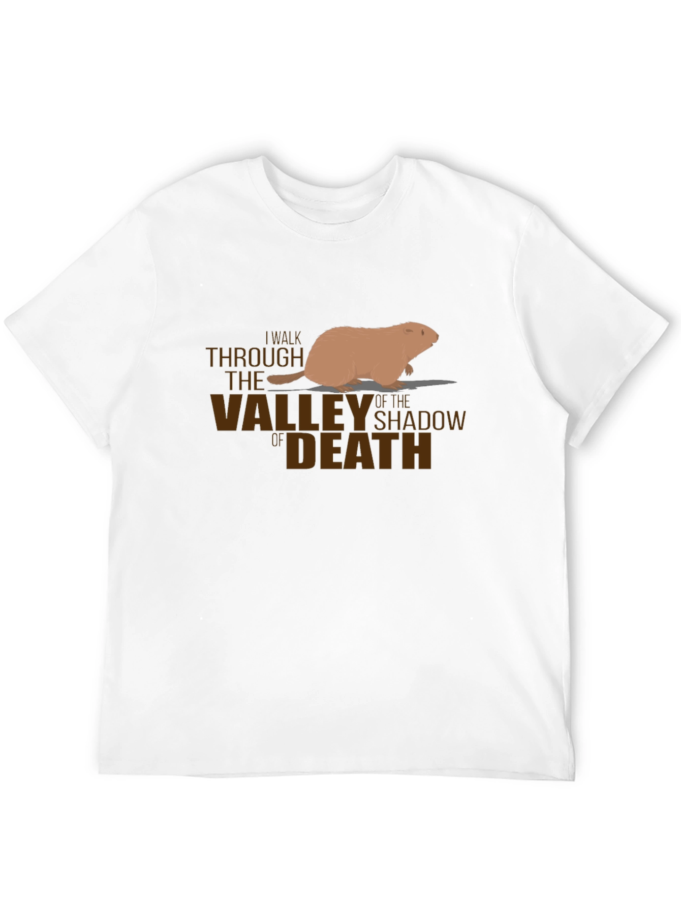 Black I Walk Through The Valley Of The Shadow Of Death T-Shirt view 12