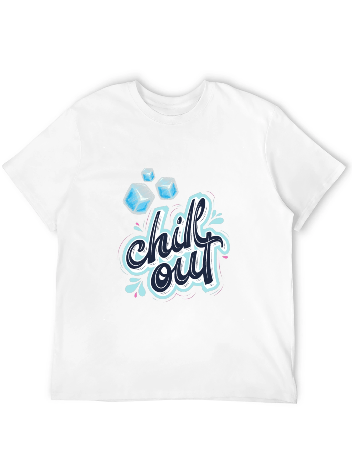 Black Chill Out Graphic T-Shirt - Cool & Casual view 12