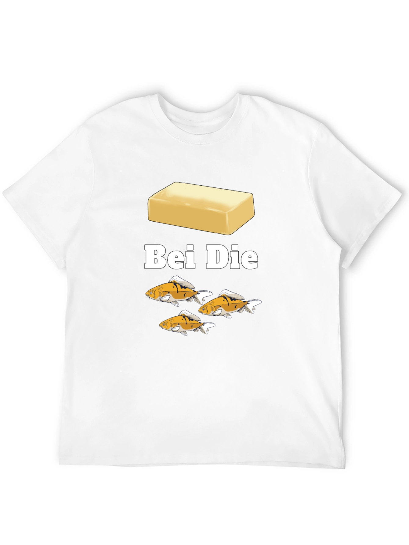 Black Bei Die Soap & Koi Fish T-Shirt view 12