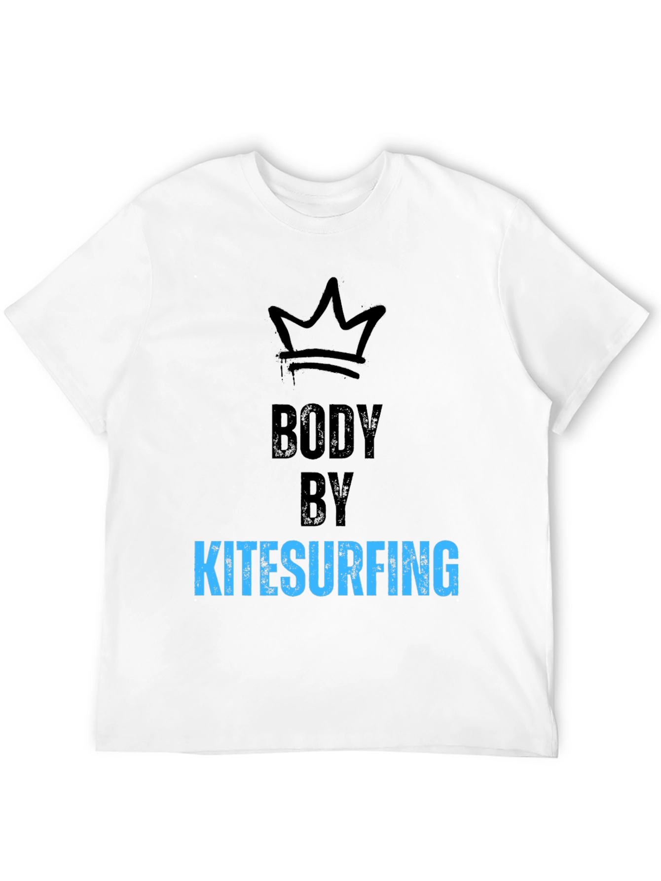 Black Body By Kitesurfing Black T-Shirt view 12