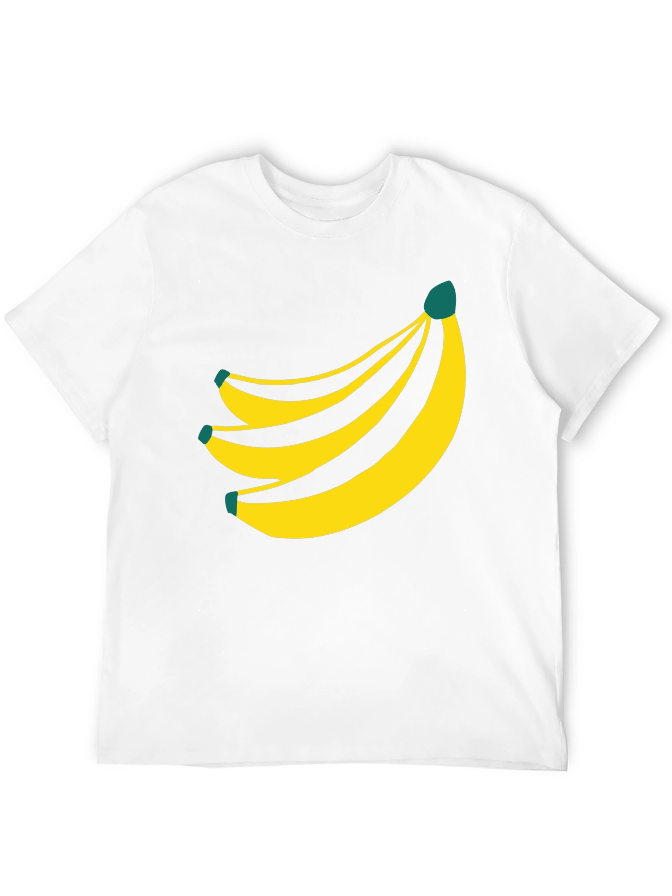 Black Banana Graphic Tee - Unisex Black T-Shirt view 12