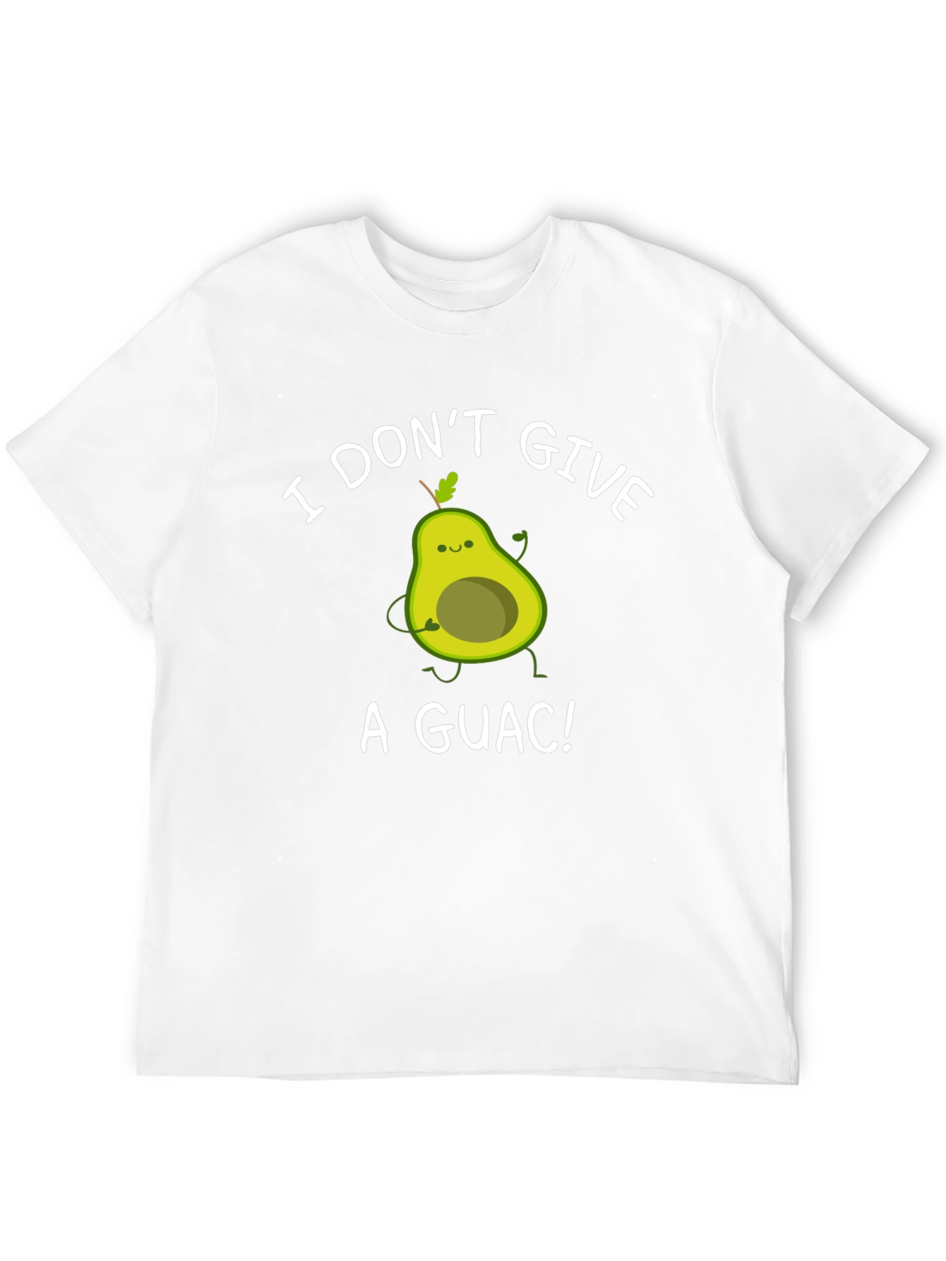 Black Funny Avocado Graphic T-Shirt view 12