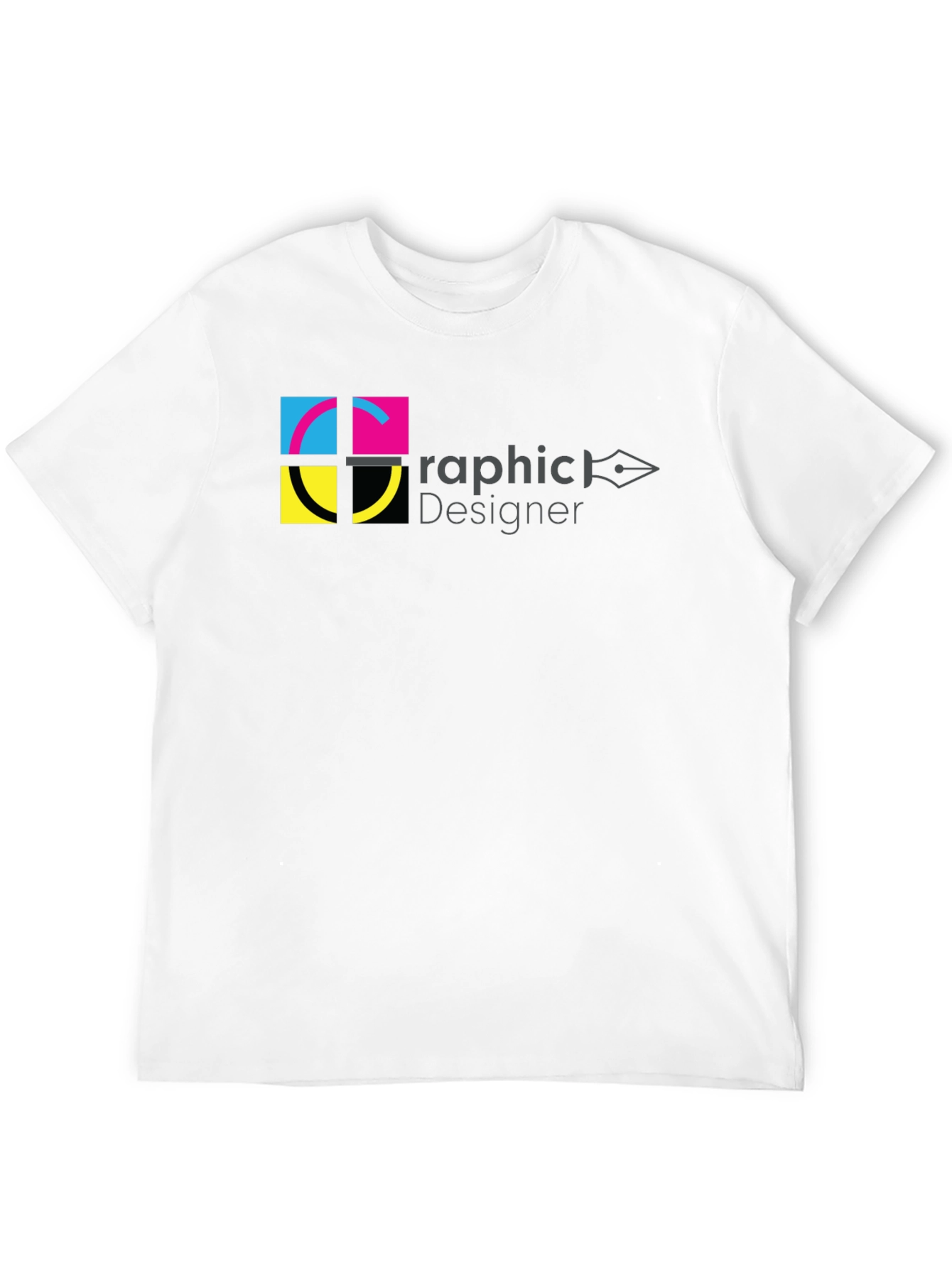 Black Graphic Designer T-Shirt - Creative Design view 12