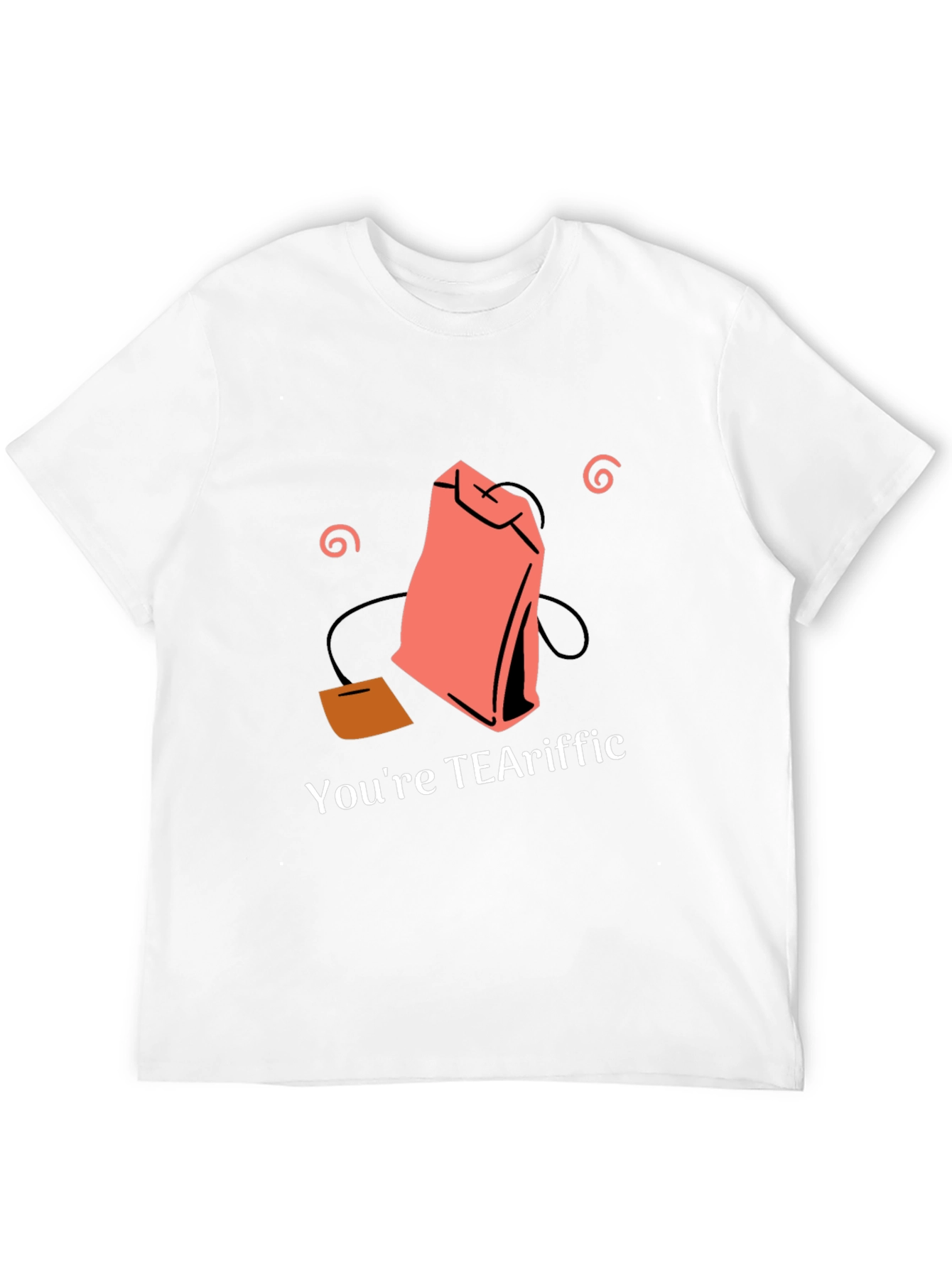 Black You're TEAriffic T-Shirt - Tea Lover Gift view 12