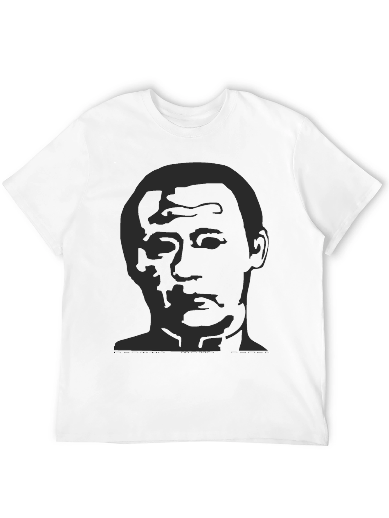 Black Men's Graphic Print T-Shirt - Black view 12