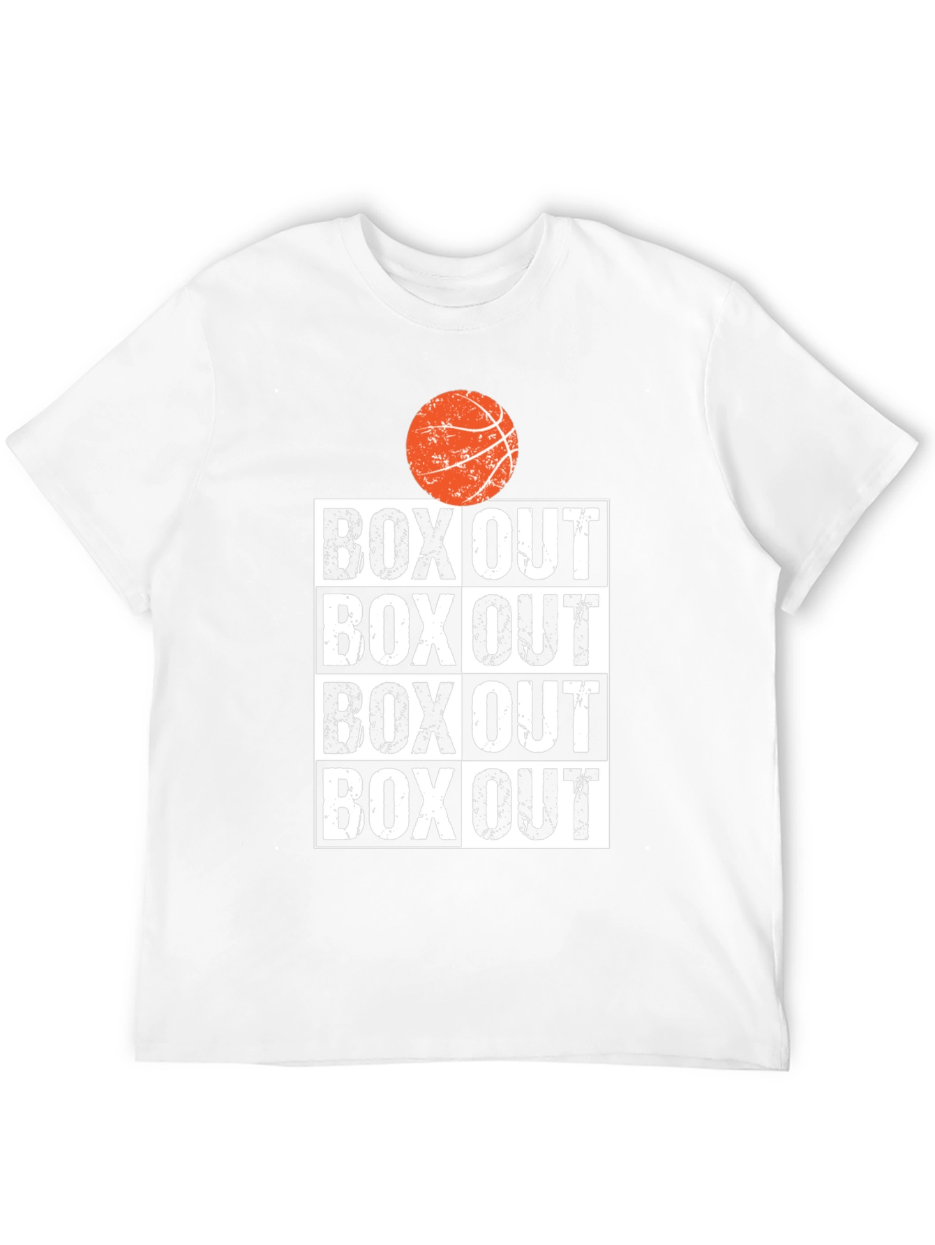 Black Box Out Basketball Graphic Tee - Black view 12