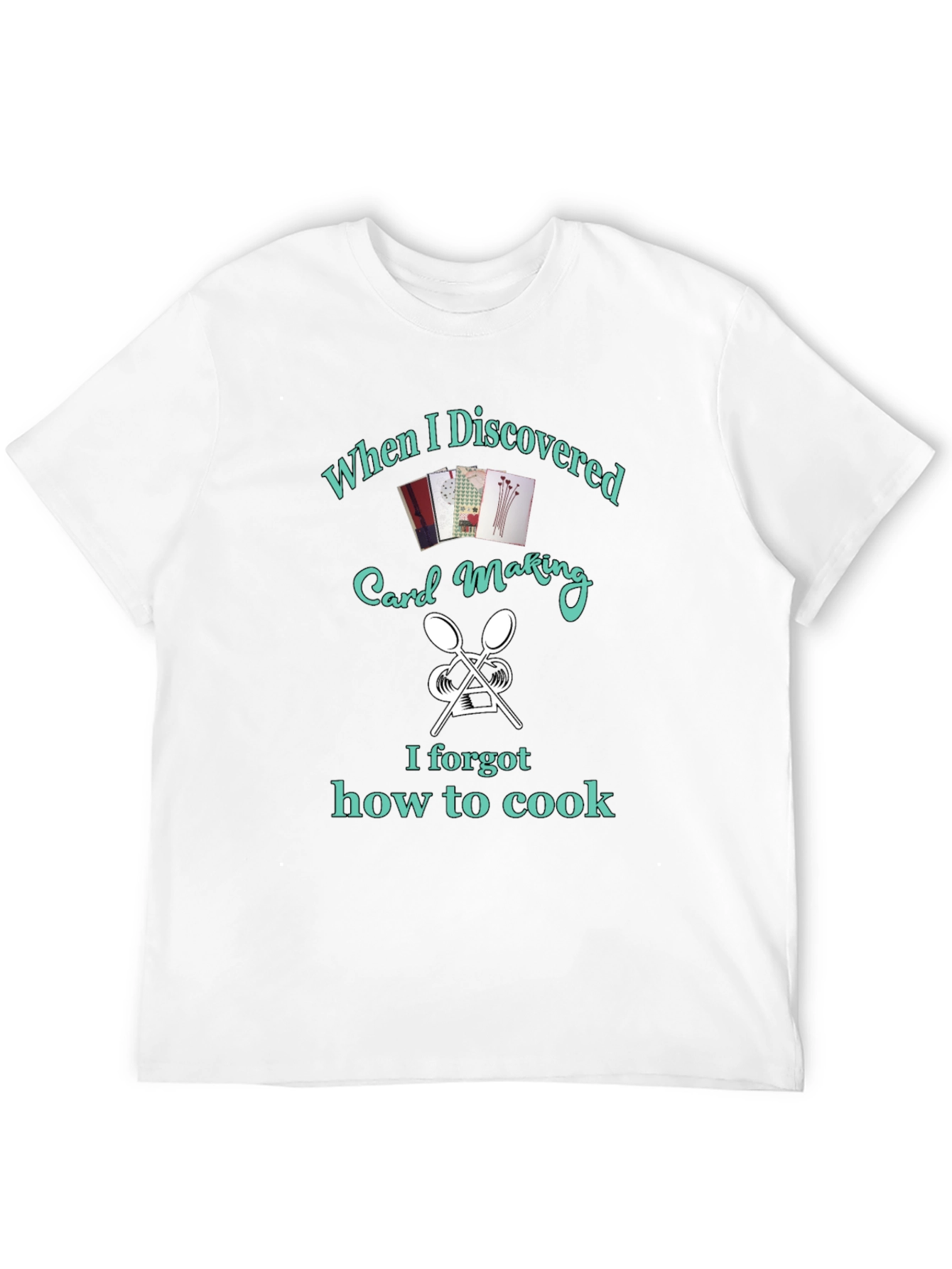 Black Card Making Hobbyist T-Shirt - Funny Cook Gift view 12