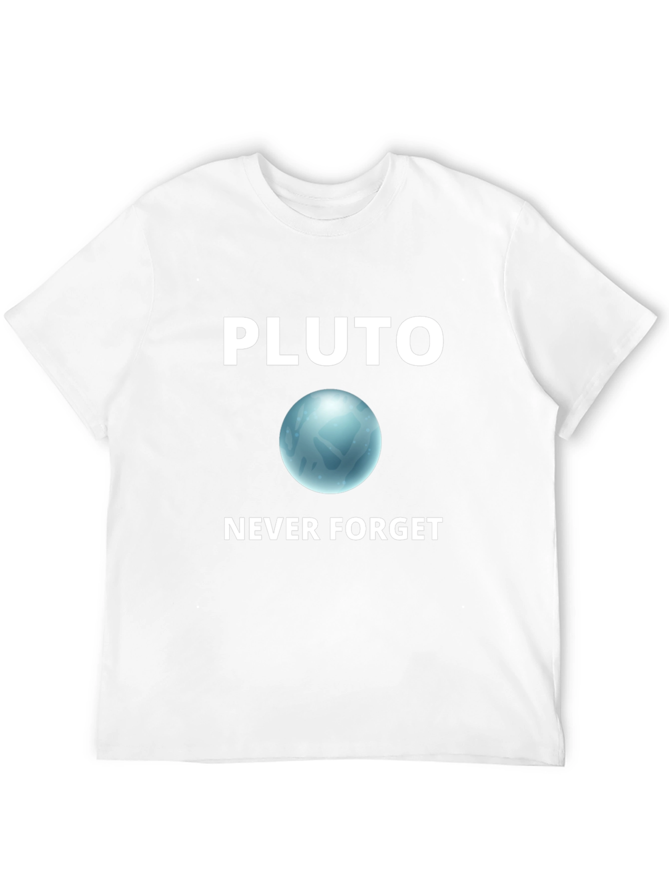 Pluto Never Forget Graphic Tee - Black T-Shirt - 12