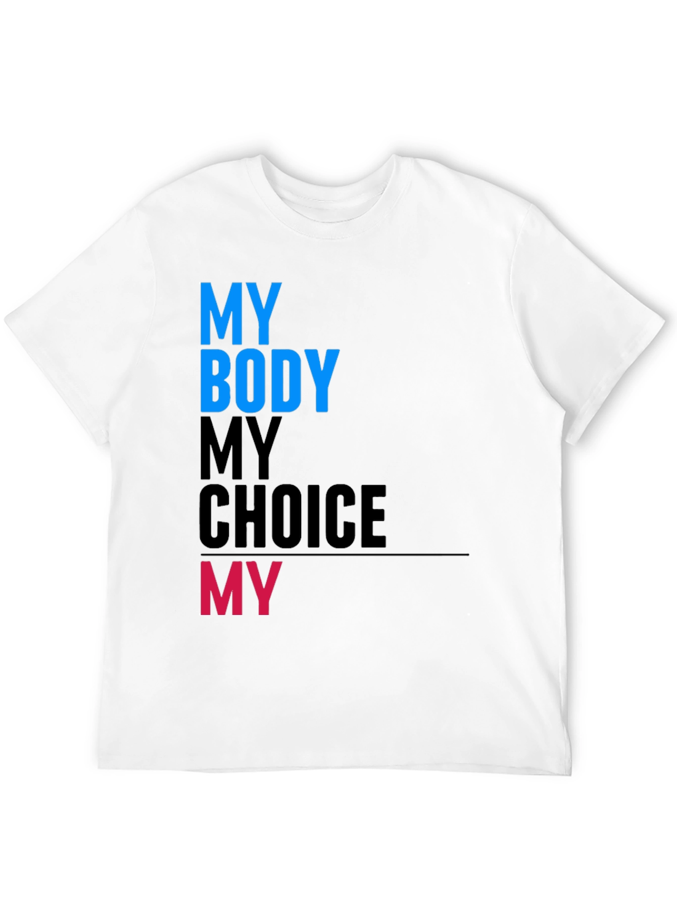 Black My Body My Choice Graphic Tee view 12