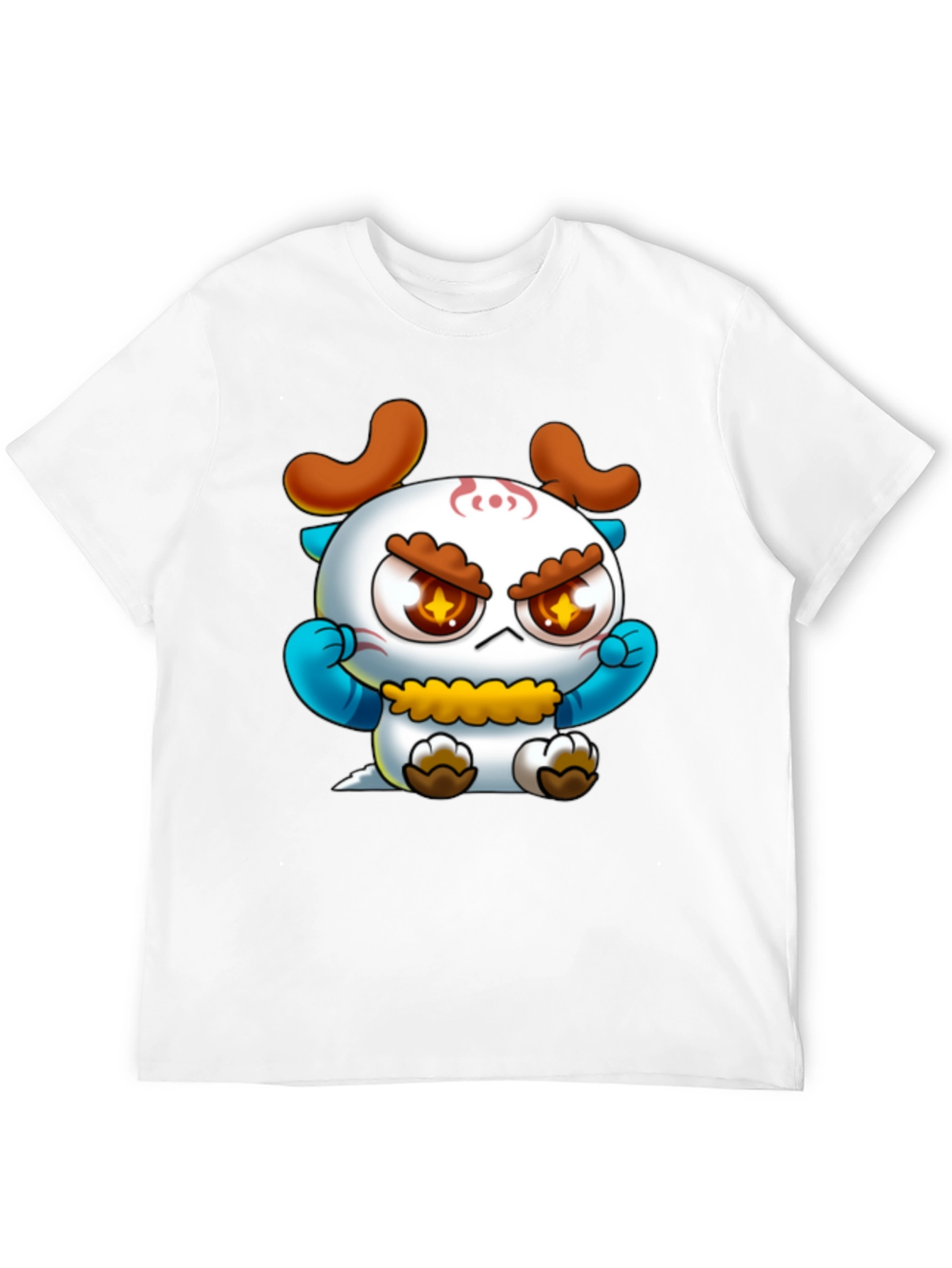 Black Cartoon Character Graphic Tee - Black view 12