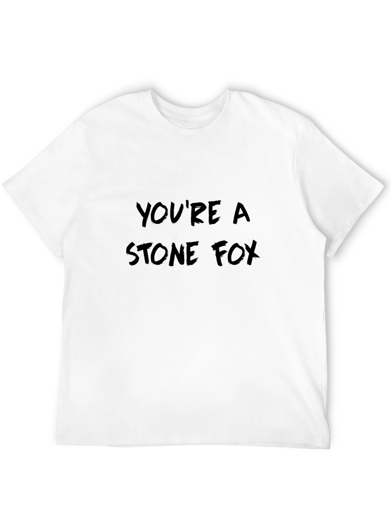 Black You're A Stone Fox Graphic Tee - Black view 12