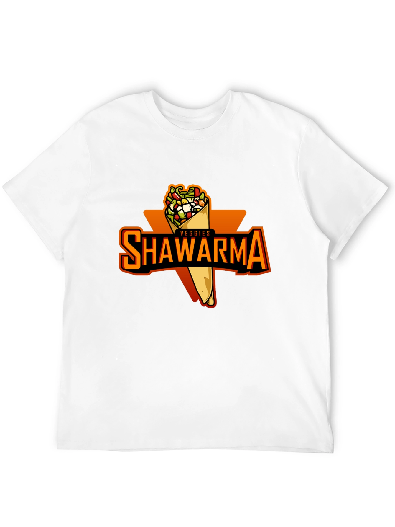 Veggie Shawarma T-shirt - Unisex Graphic Tee - 12