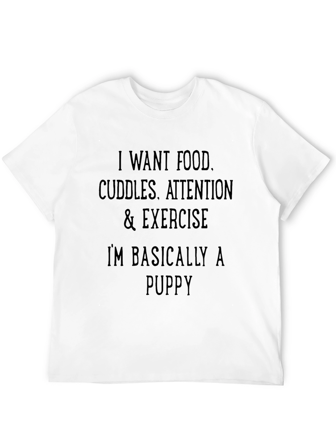 Black Puppy Needs Black T-Shirt - Funny Pet Lover Tee view 12